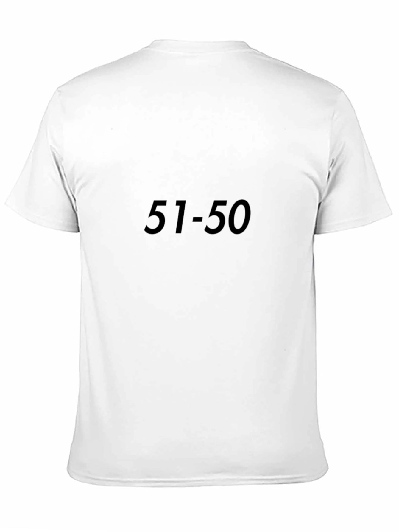 Black 51-50 Graphic Tee