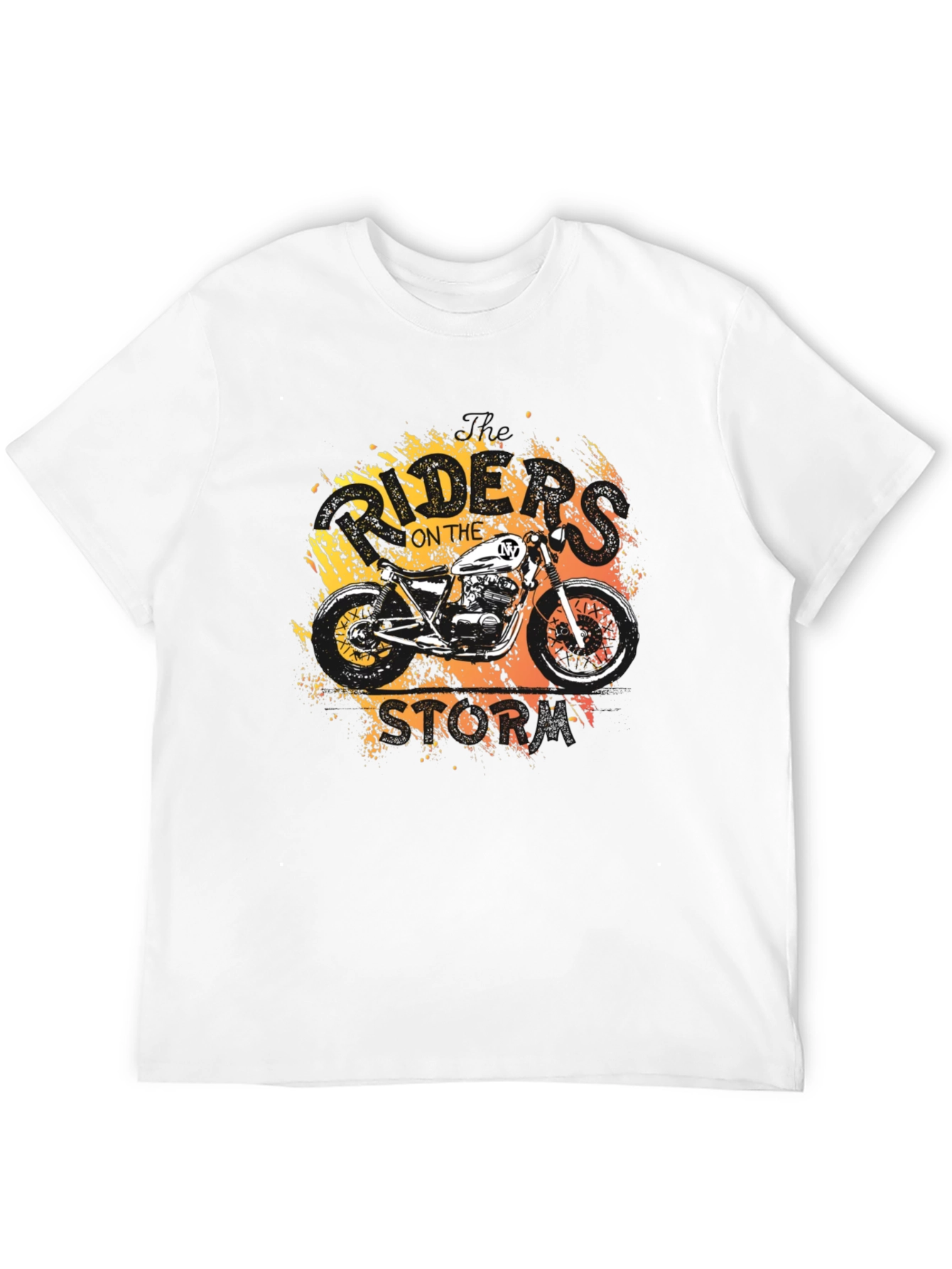 Riders On The Storm Motorcycle Graphic T-Shirt