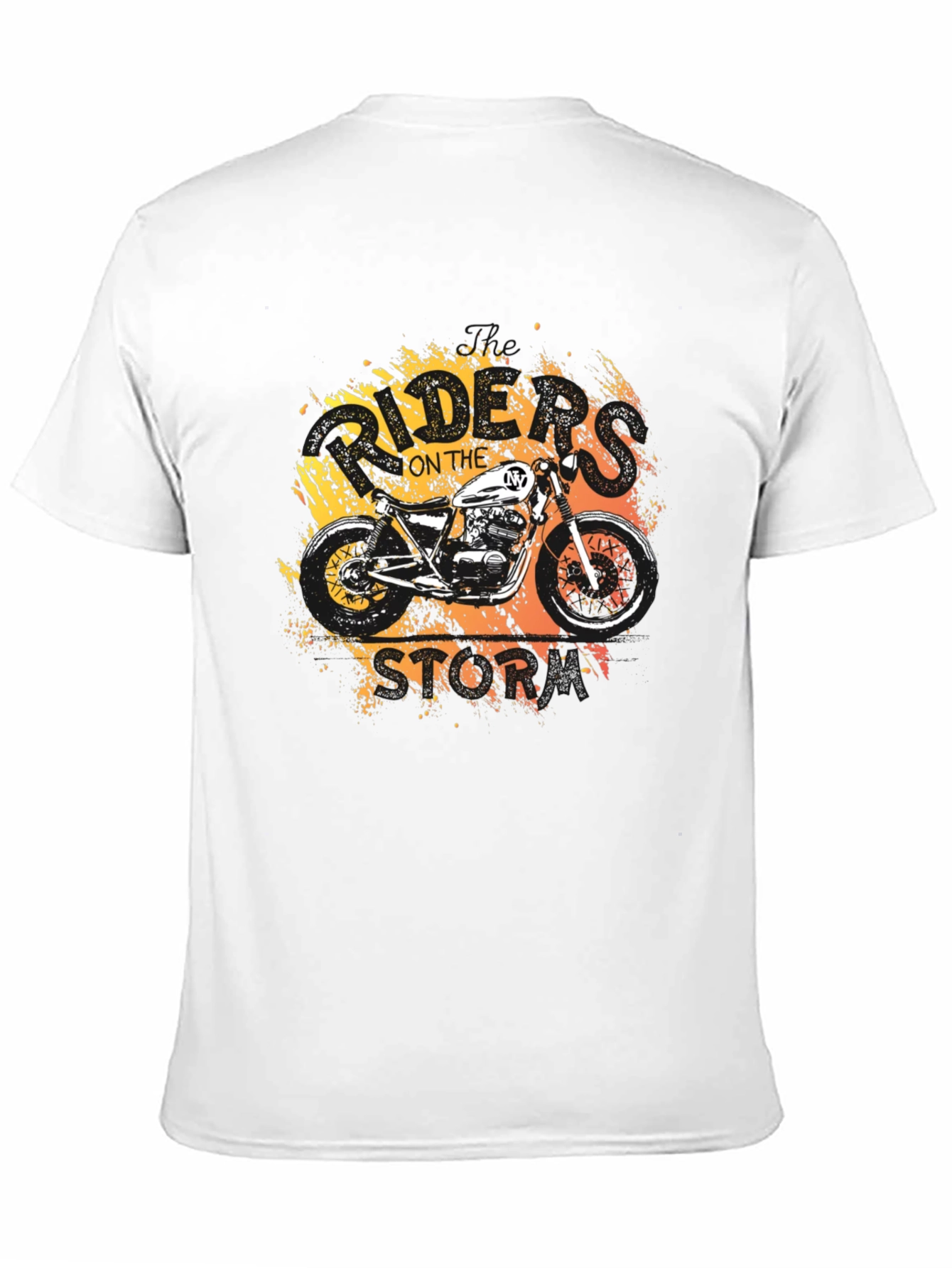 Riders On The Storm Motorcycle Graphic T-Shirt