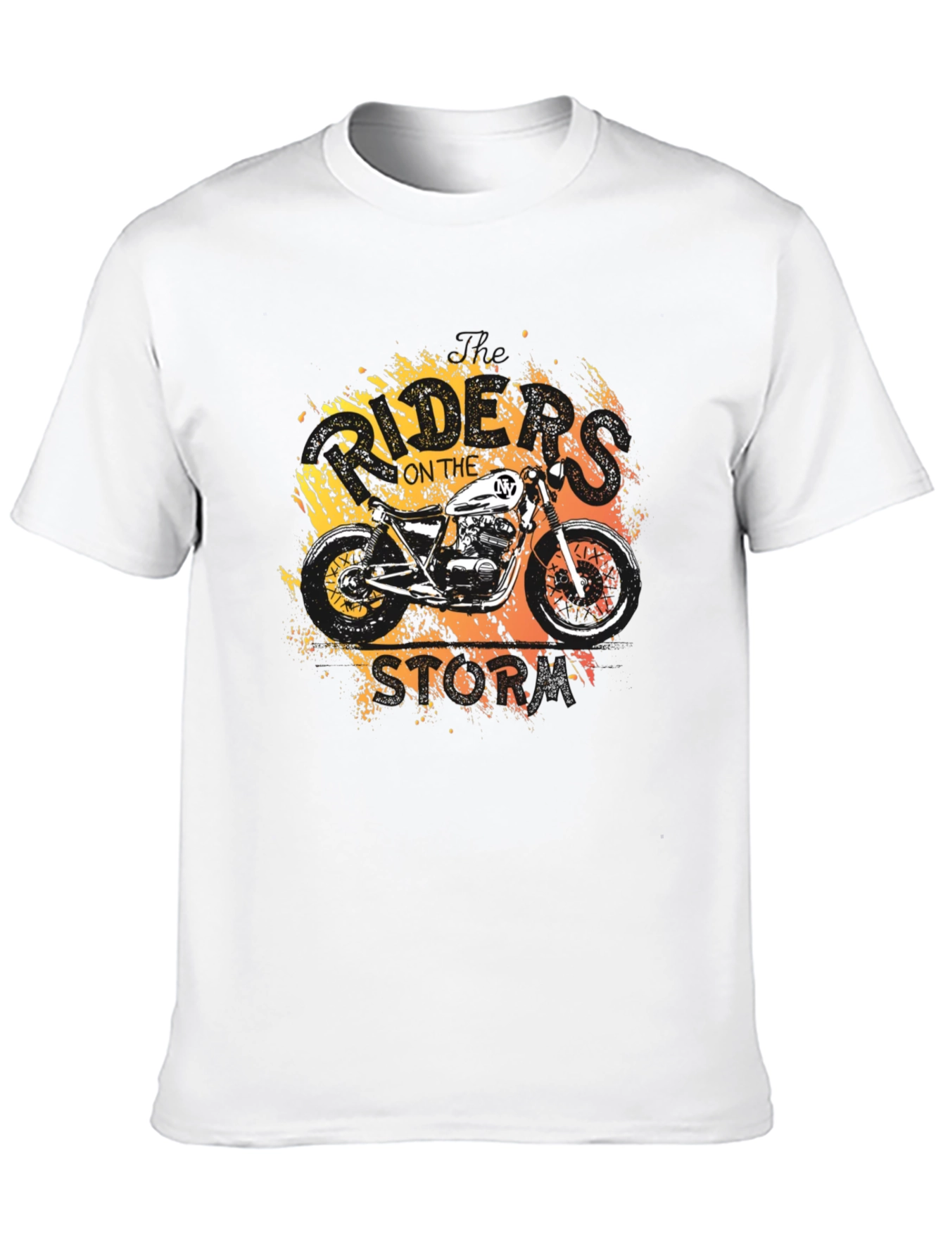 Riders On The Storm Motorcycle Graphic T-Shirt
