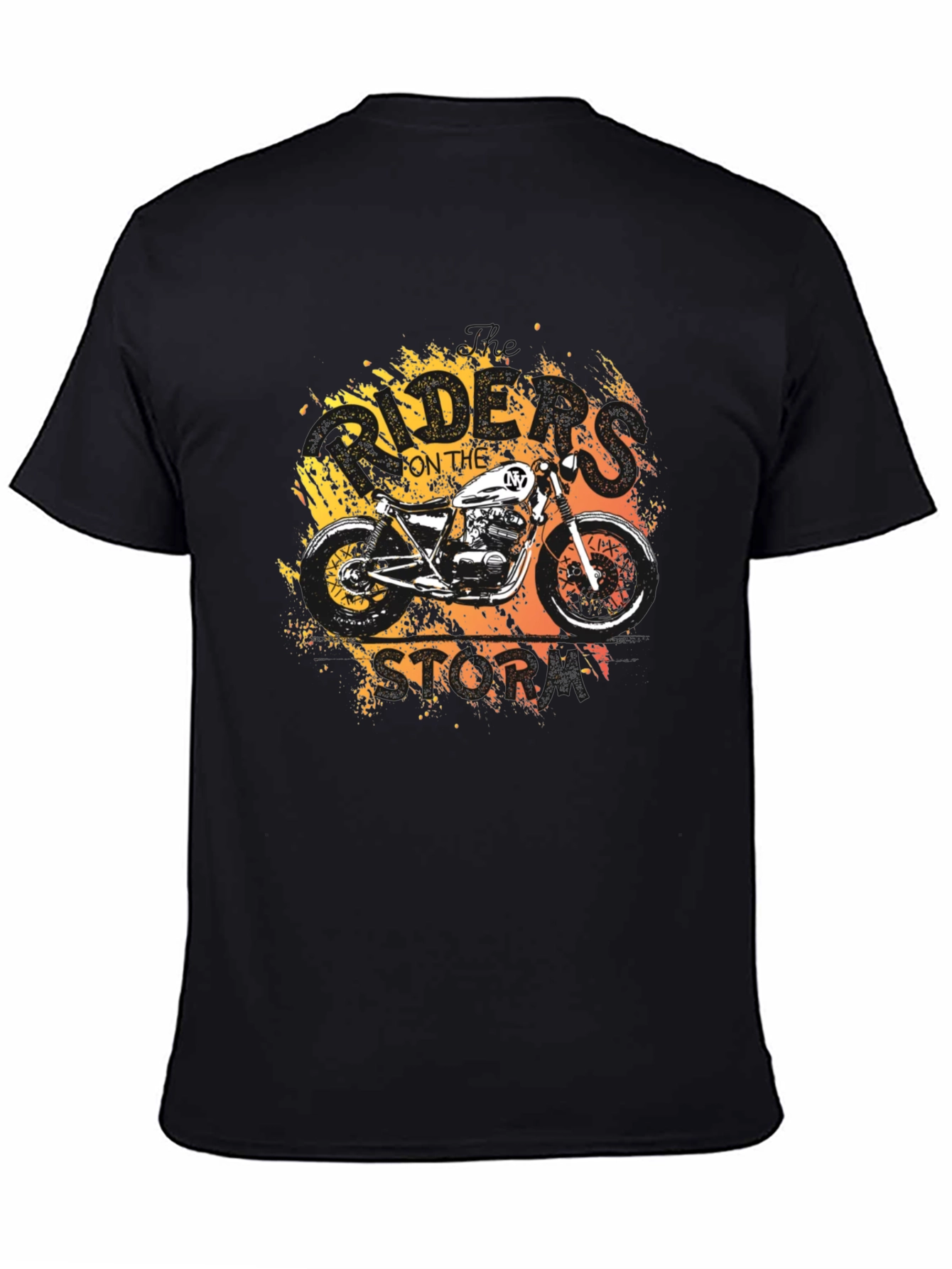 Riders On The Storm Motorcycle Graphic T-Shirt