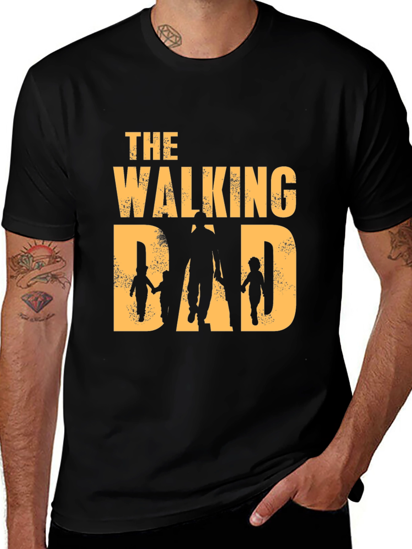 The Walking Dad Graphic T-Shirt