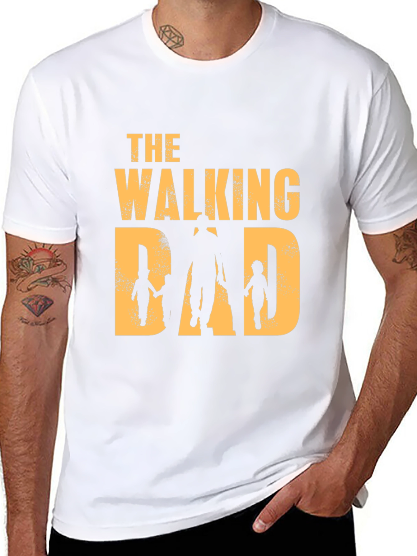 The Walking Dad Graphic T-Shirt