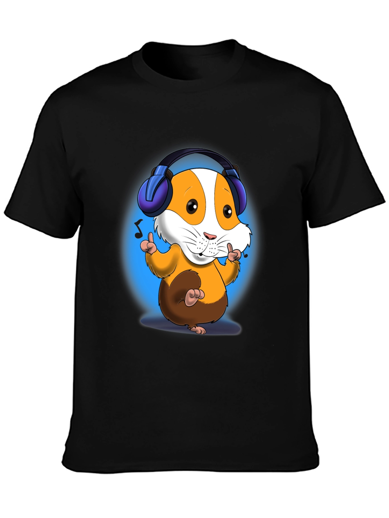DJ Hamster T-Shirt - Cartoon Animal Design