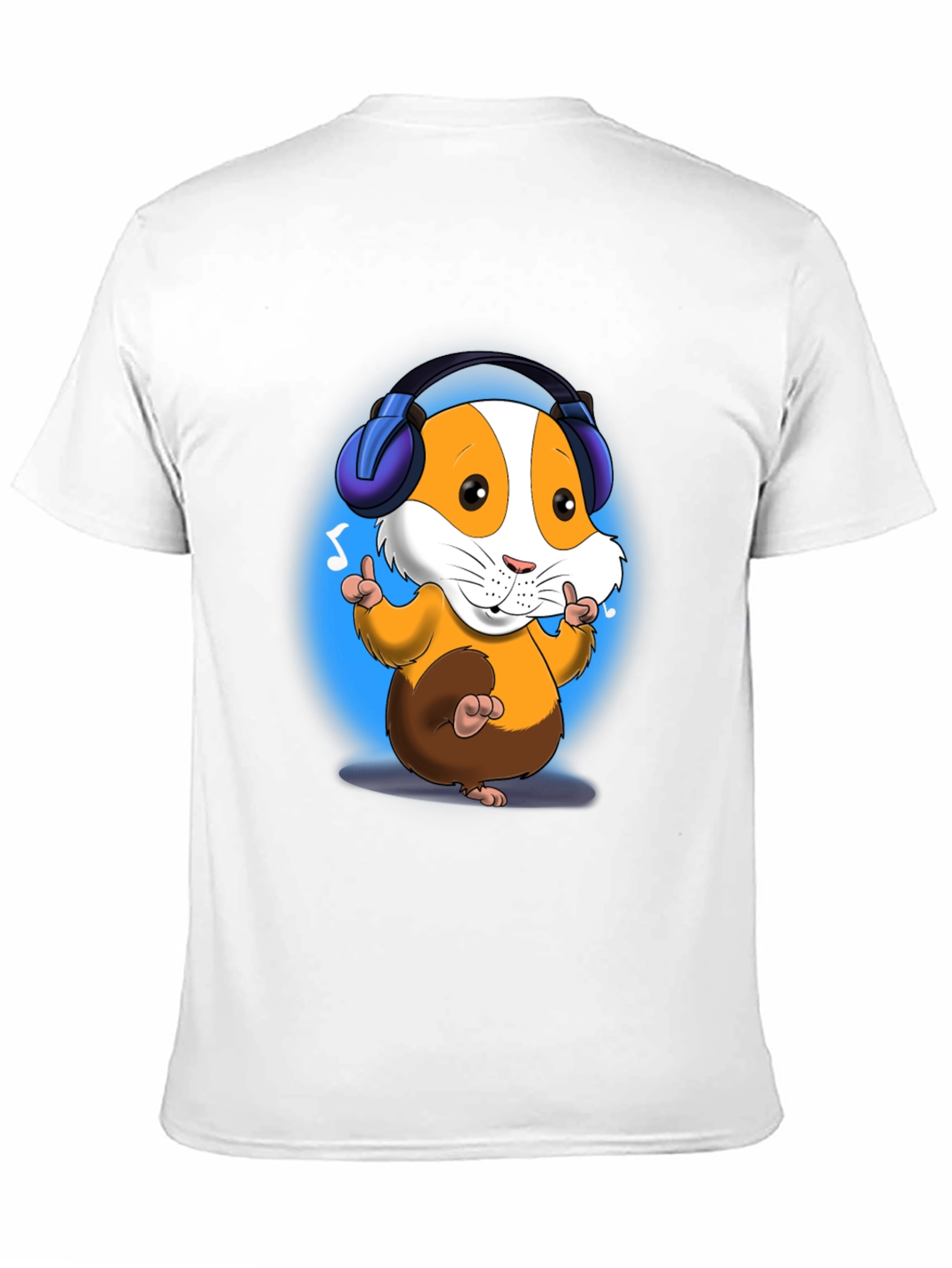 DJ Hamster T-Shirt - Cartoon Animal Design