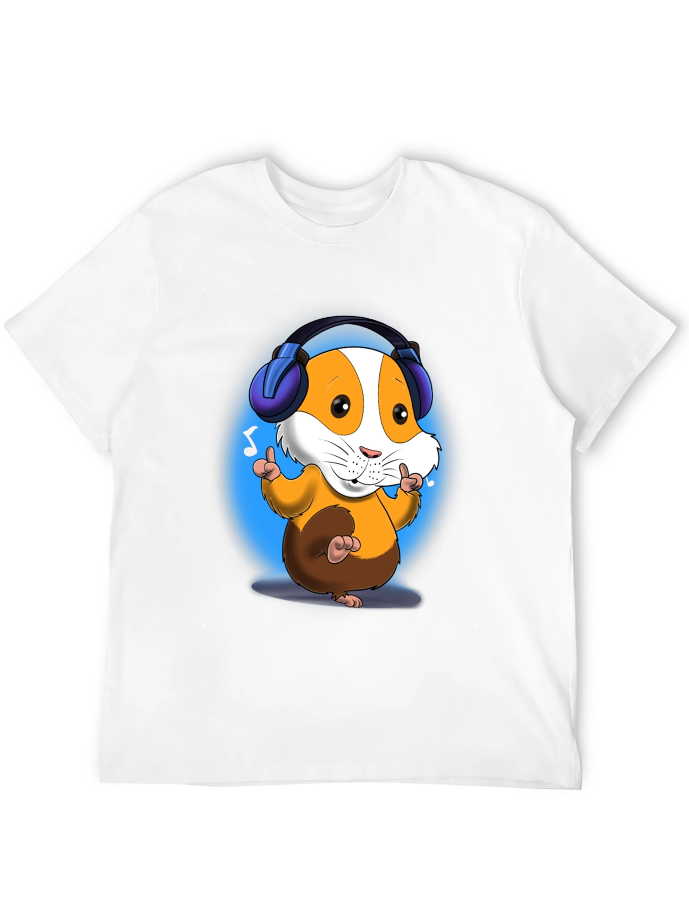 DJ Hamster T-Shirt - Cartoon Animal Design