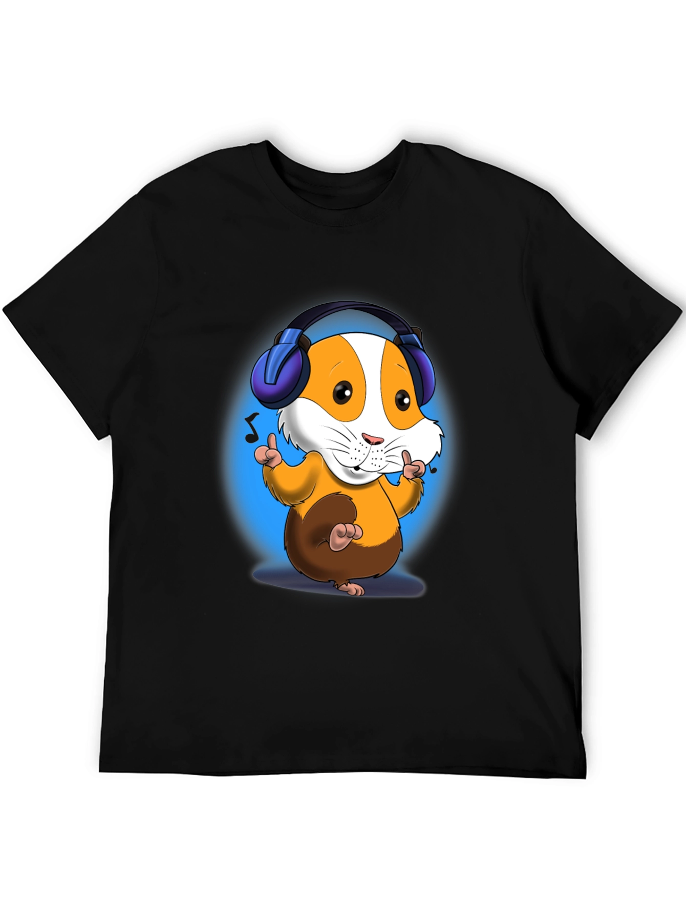 DJ Hamster T-Shirt - Cartoon Animal Design