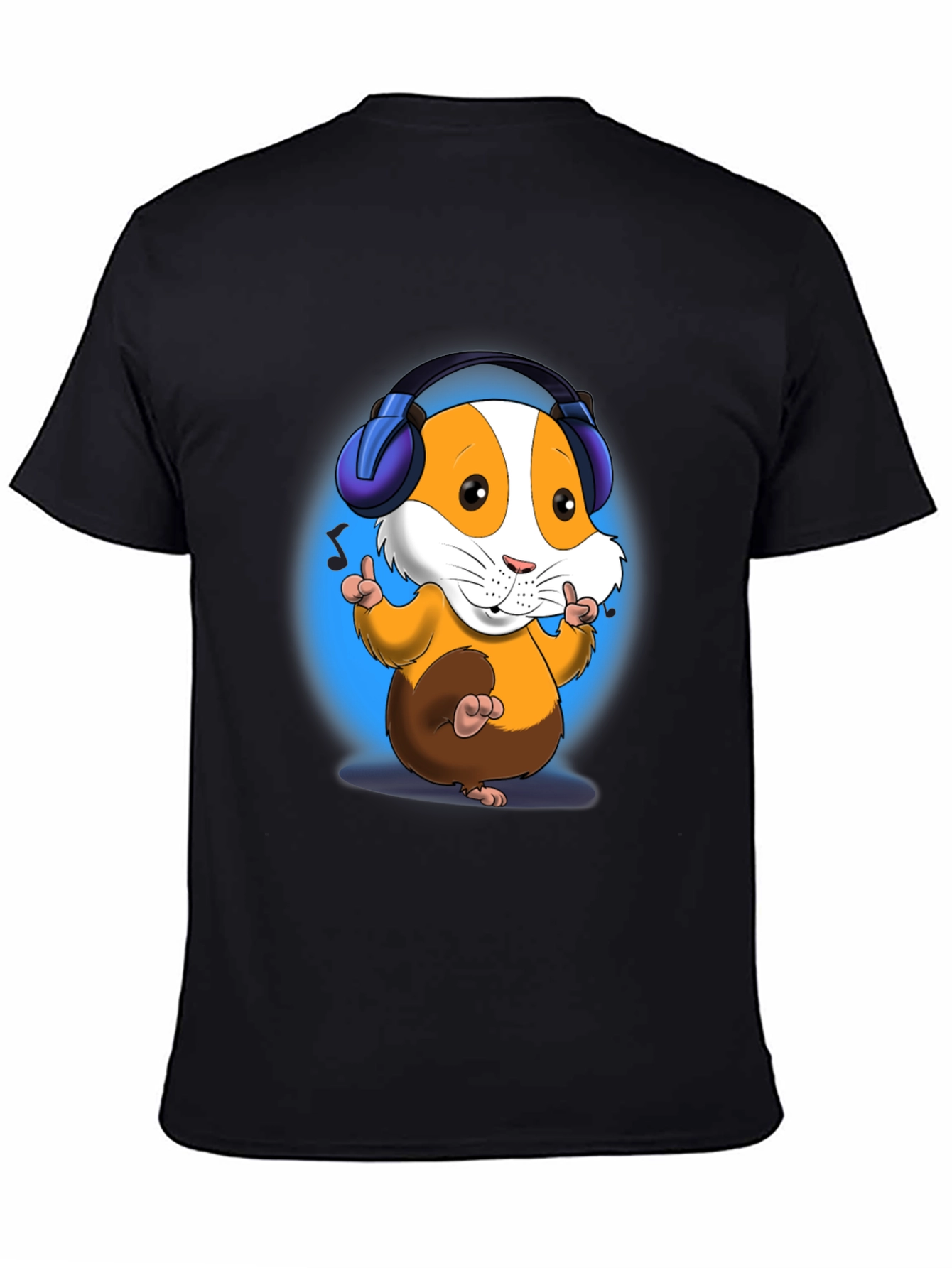 DJ Hamster T-Shirt - Cartoon Animal Design