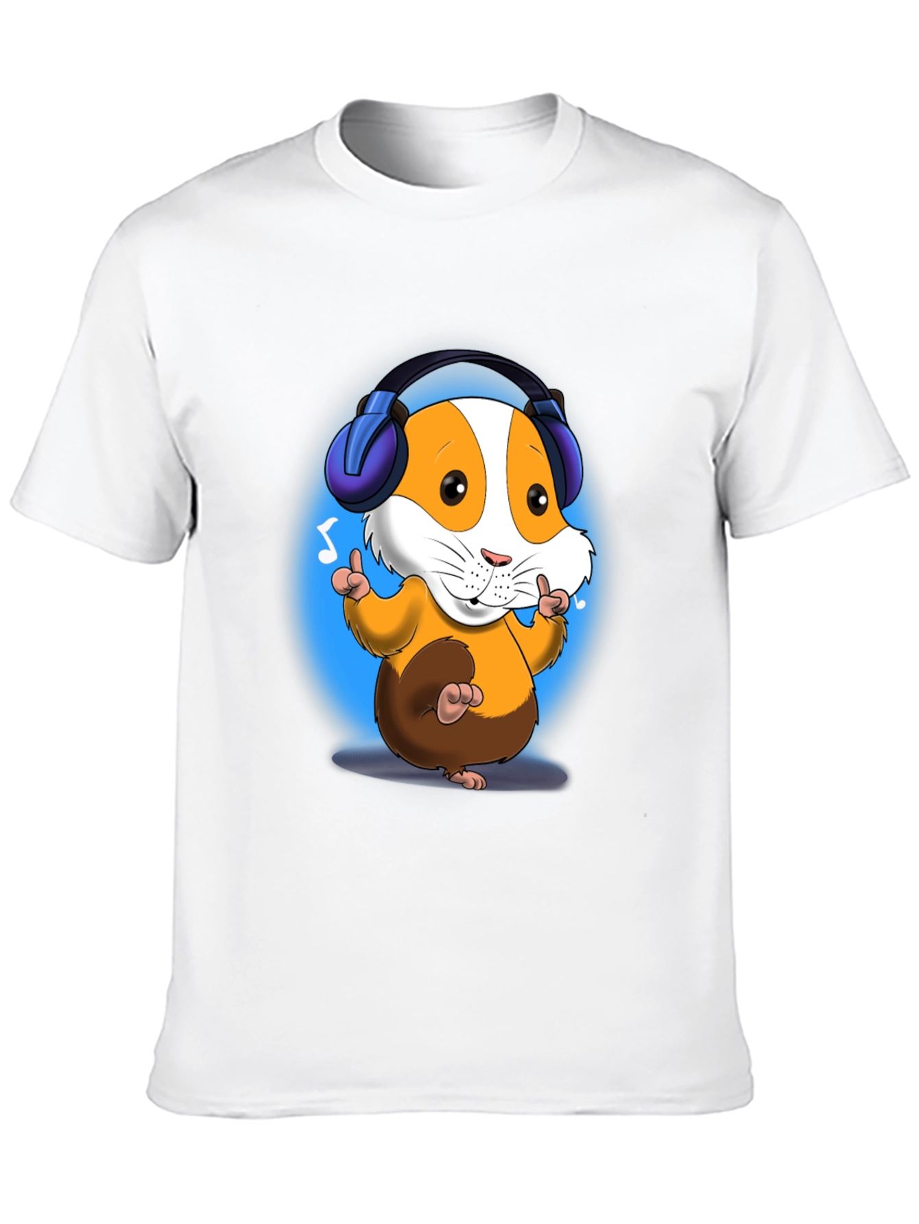 DJ Hamster T-Shirt - Cartoon Animal Design