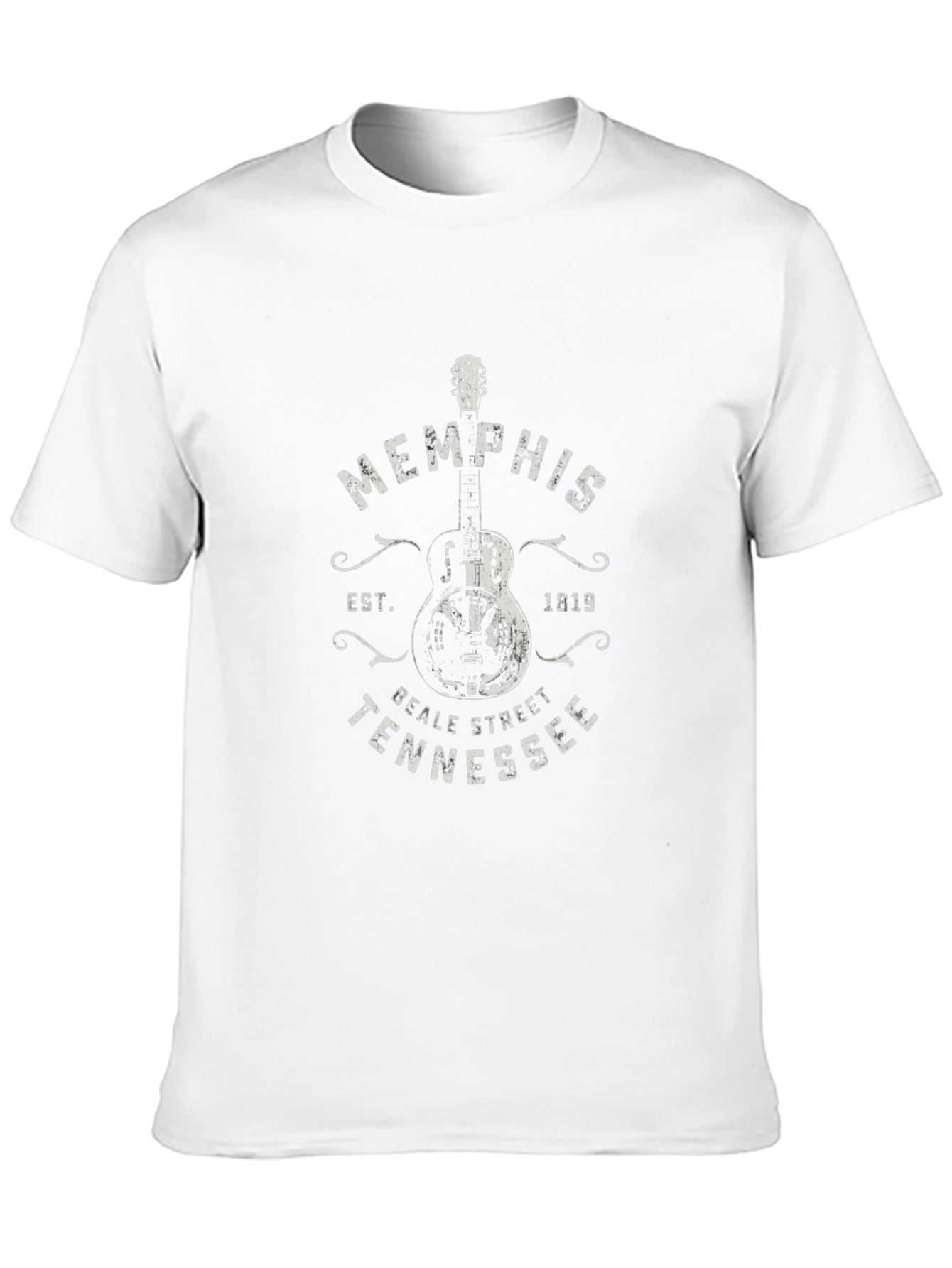 Memphis Beale Street Tennessee Graphic T-Shirt