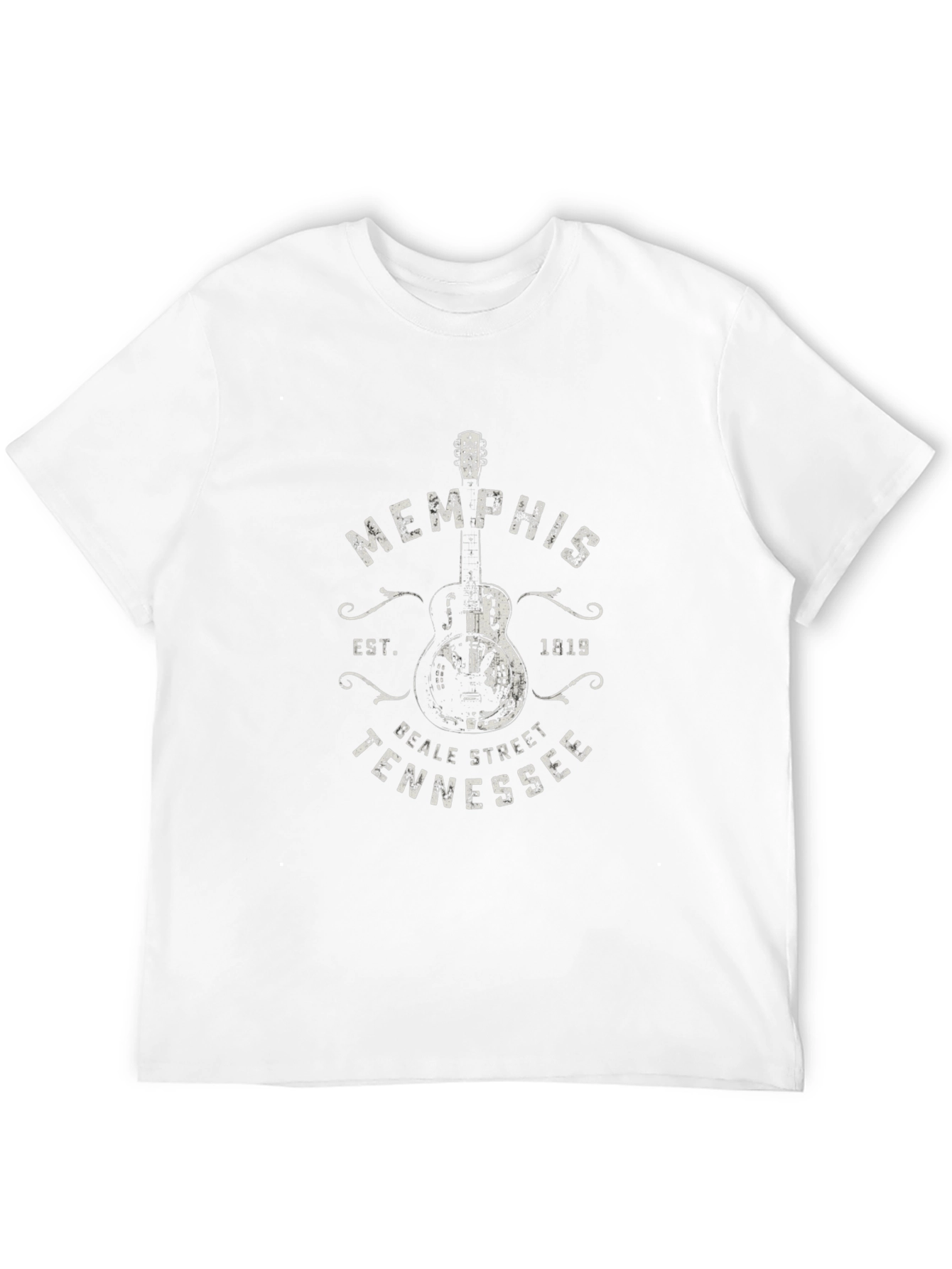 Memphis Beale Street Tennessee Graphic T-Shirt