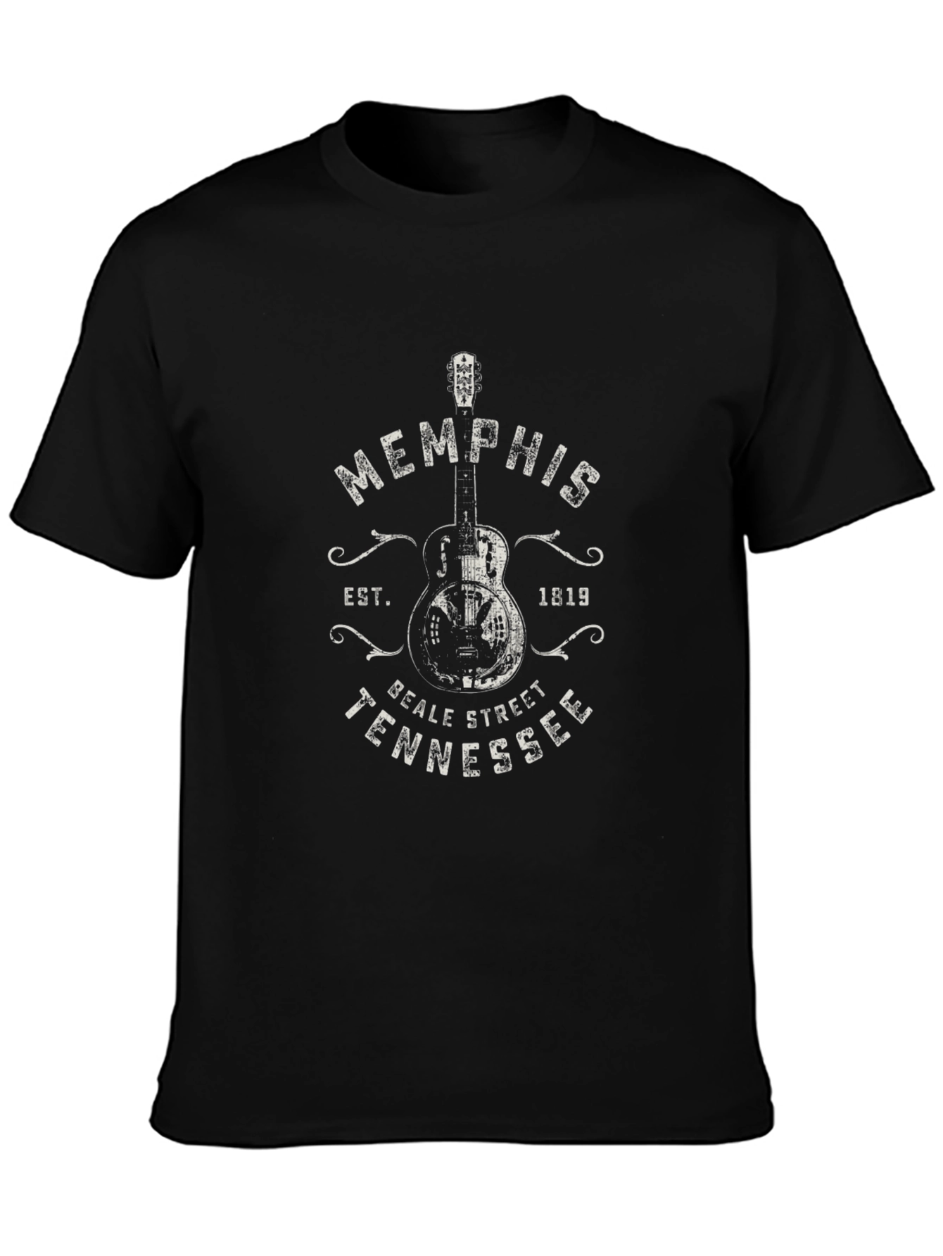 Memphis Beale Street Tennessee Graphic T-Shirt