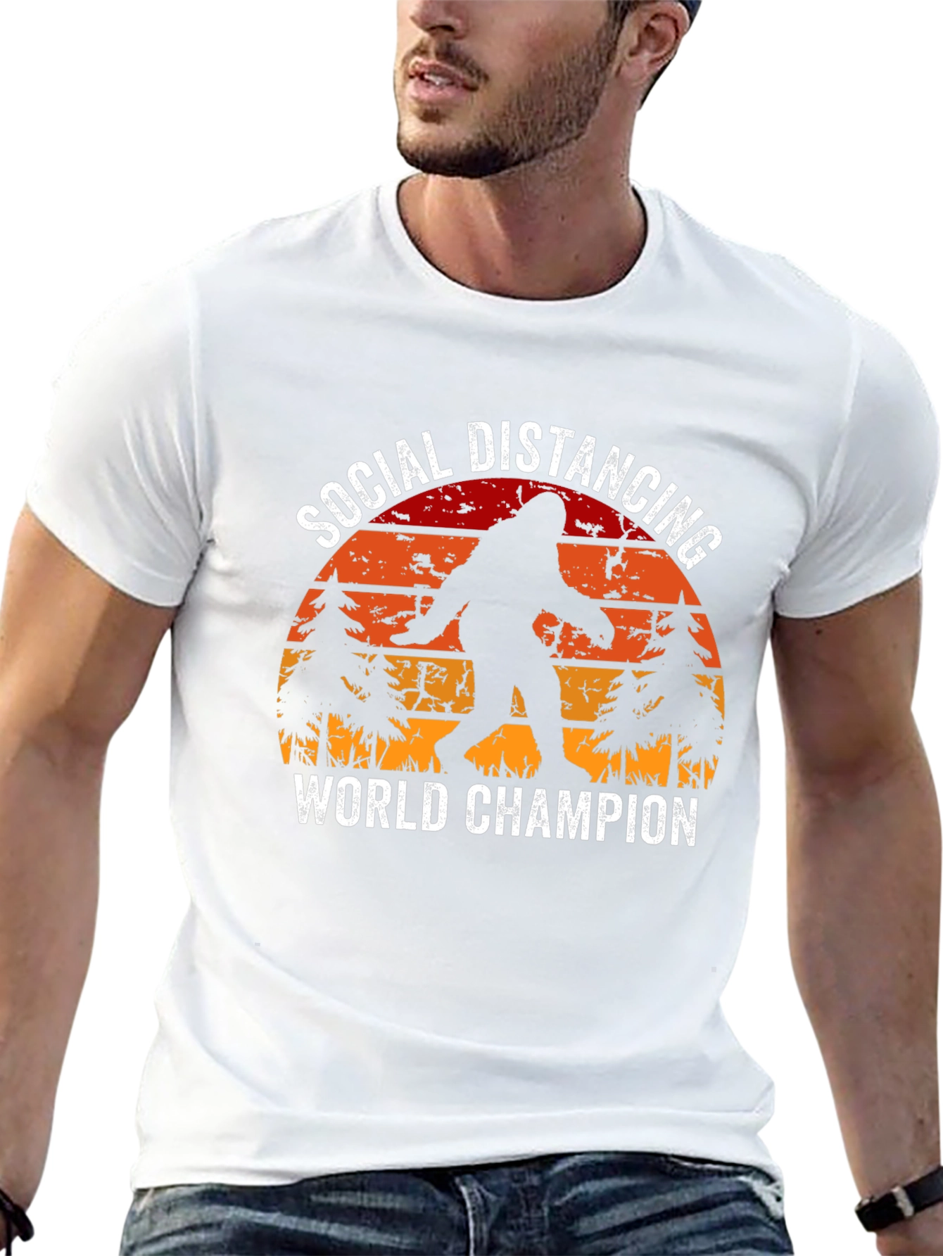 Social Distancing World Champion Tee