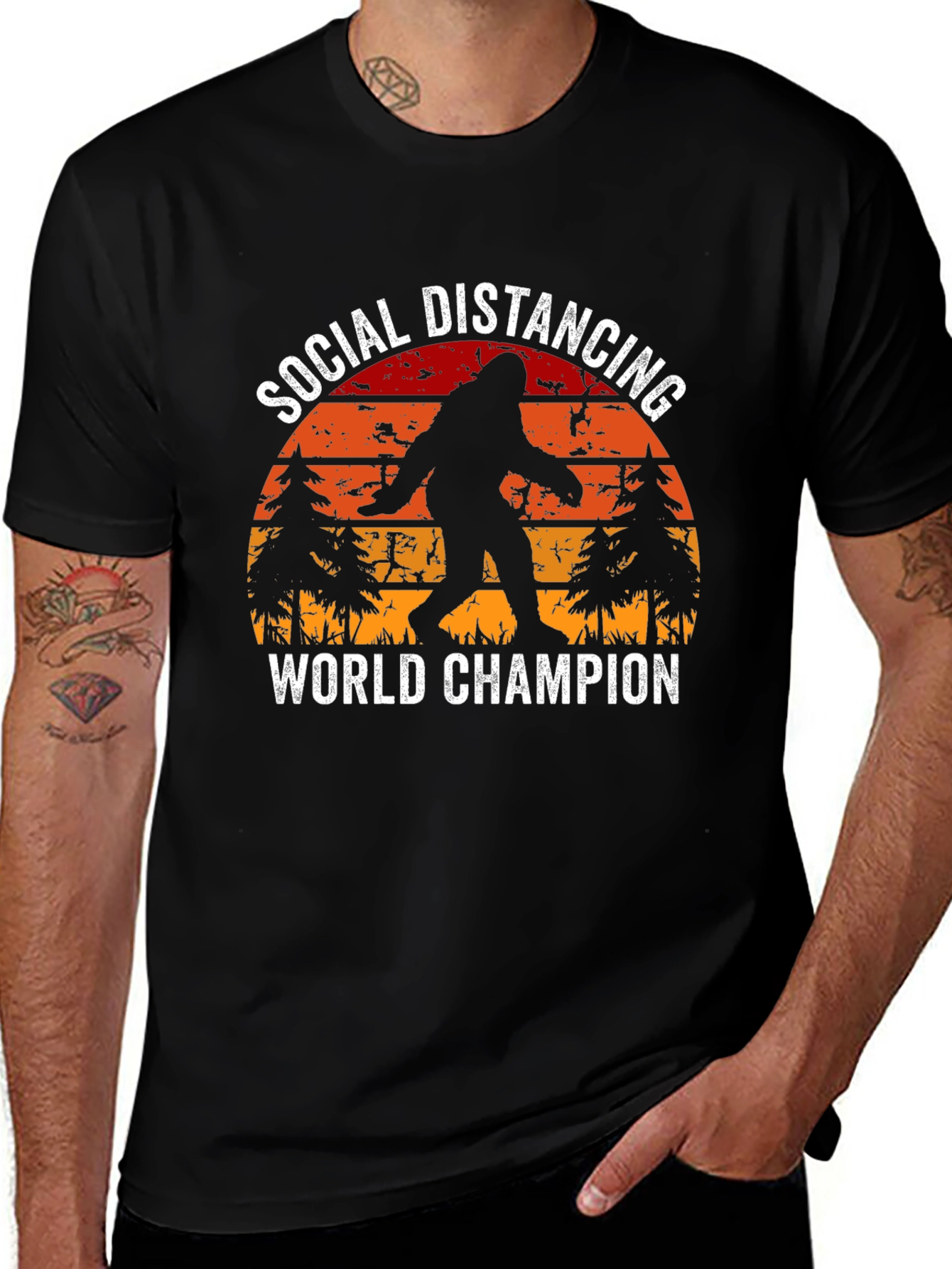 Social Distancing World Champion Tee
