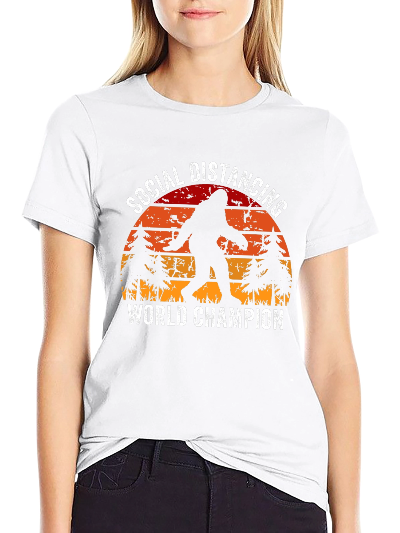Social Distancing World Champion Tee