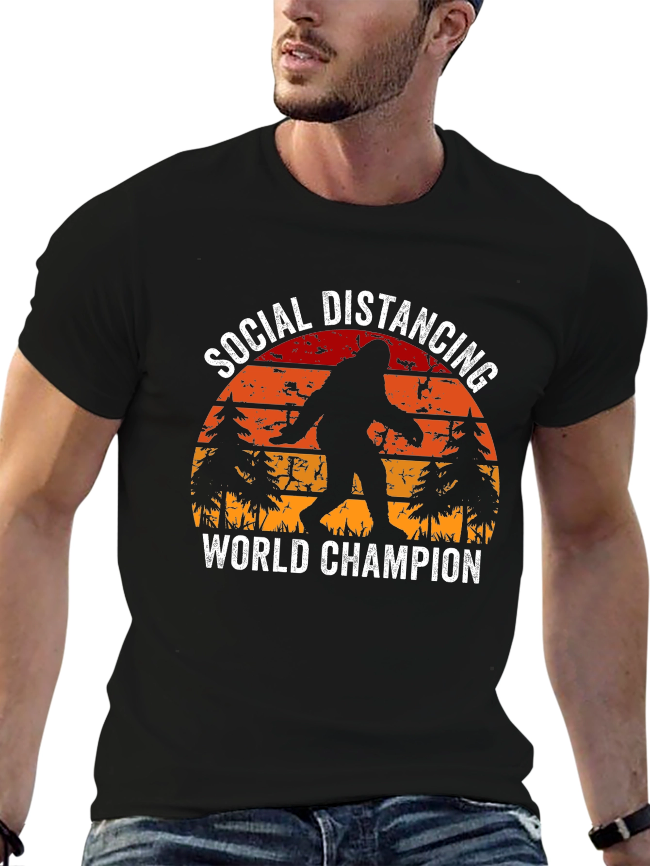 Social Distancing World Champion Tee