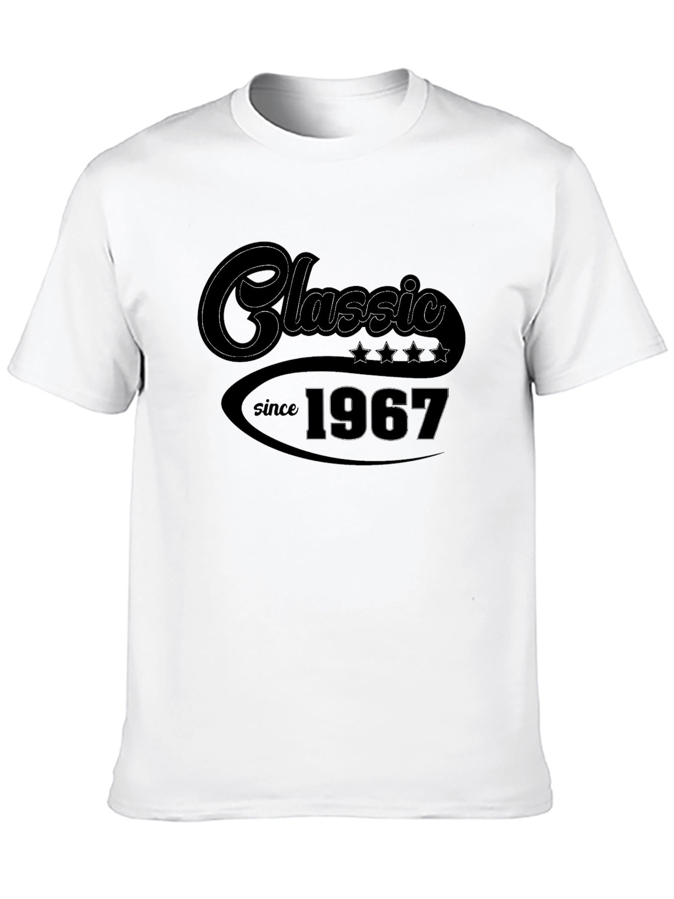 Classic Since 1967 Black Graphic T-Shirt
