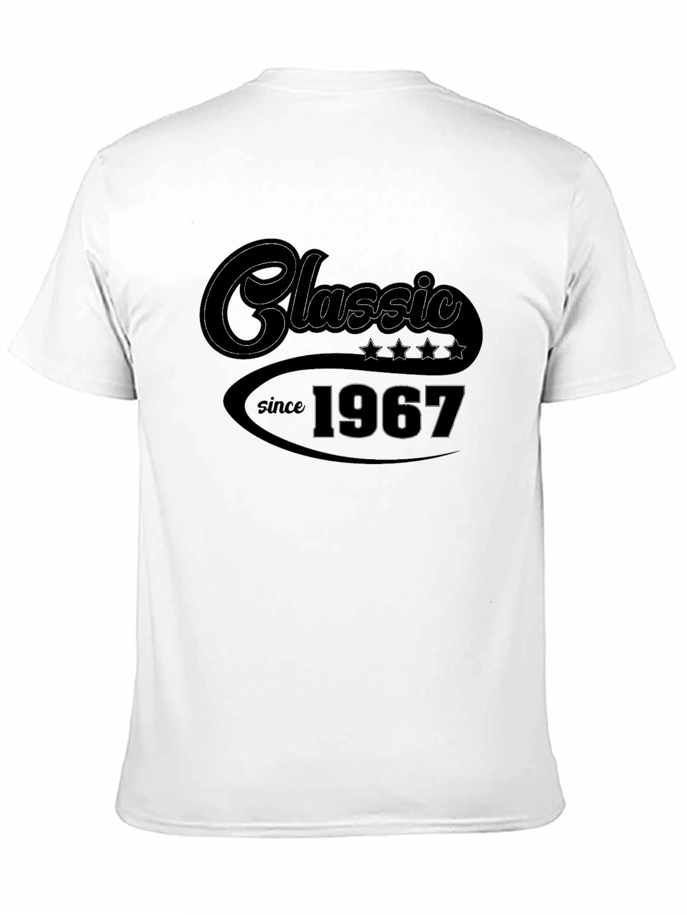 Classic Since 1967 Black Graphic T-Shirt