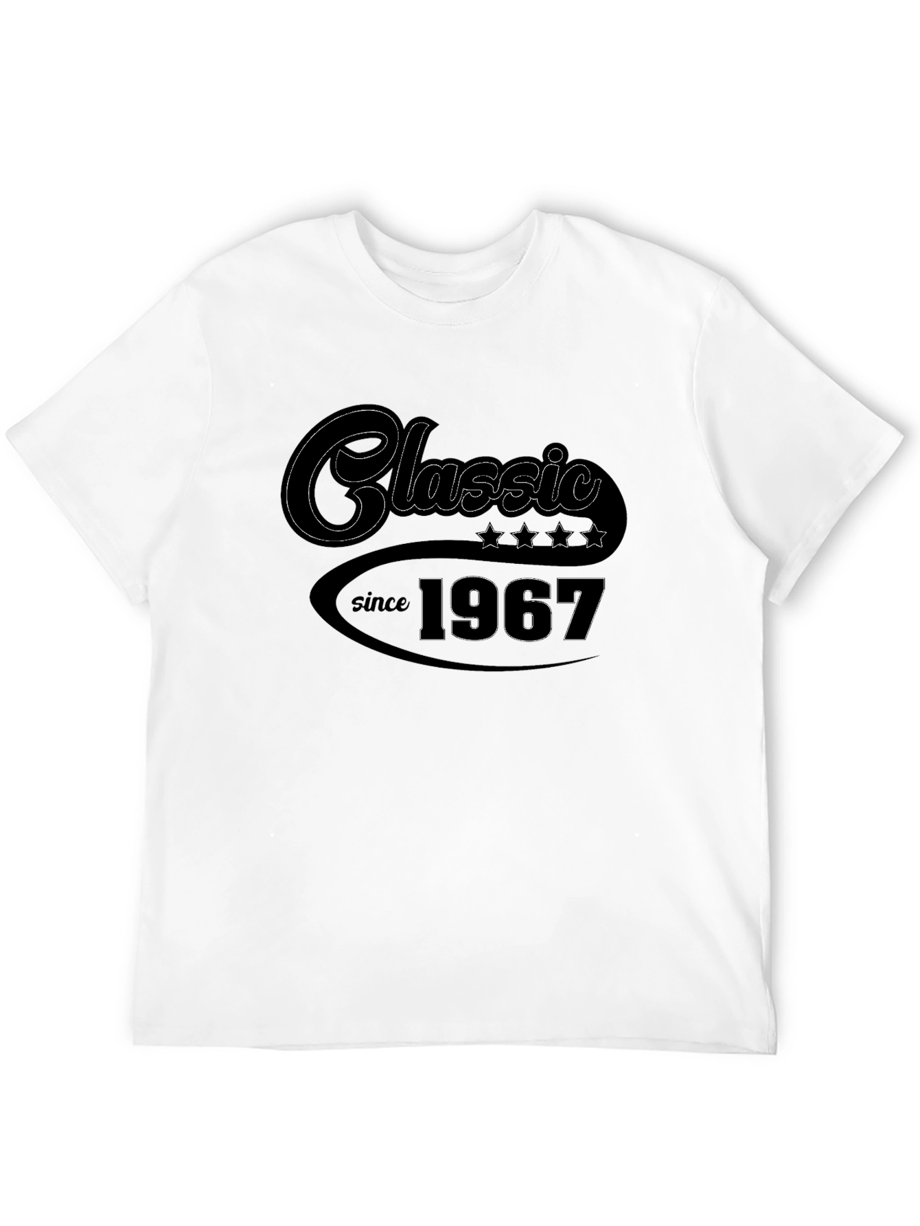 Classic Since 1967 Black Graphic T-Shirt