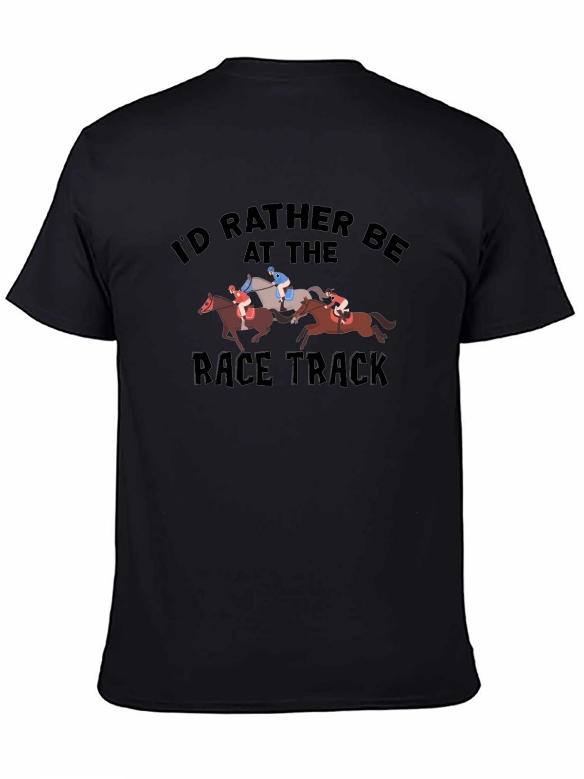 Race Track T-Shirt - Horse Racing Fan Tee