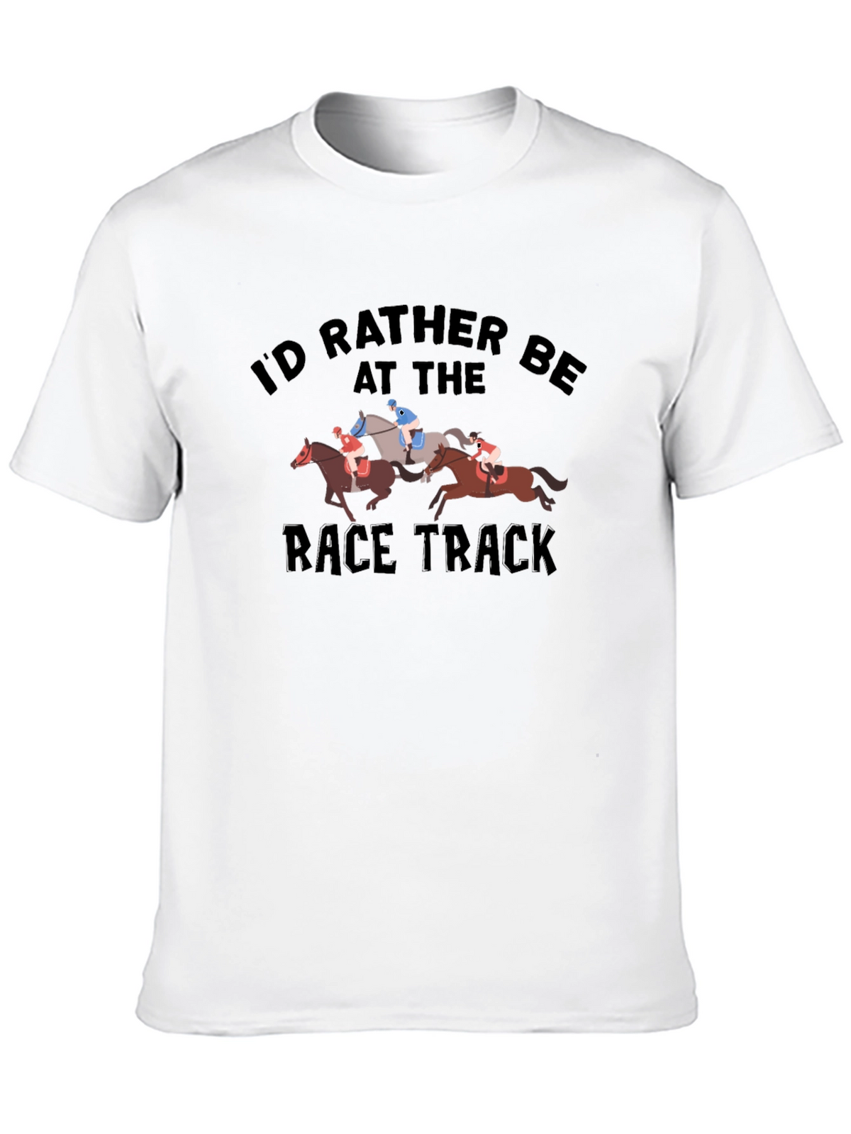Race Track T-Shirt - Horse Racing Fan Tee