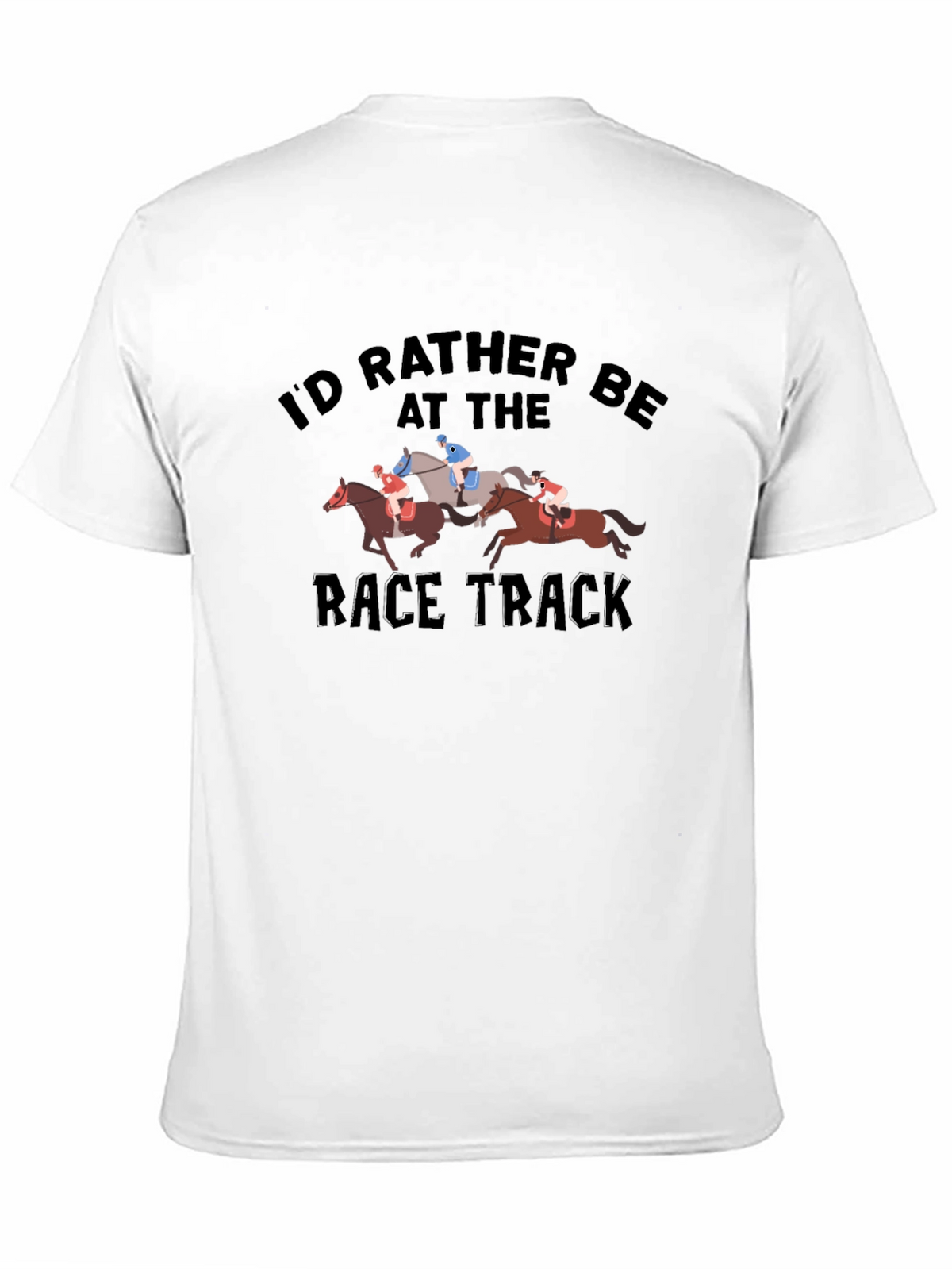 Race Track T-Shirt - Horse Racing Fan Tee