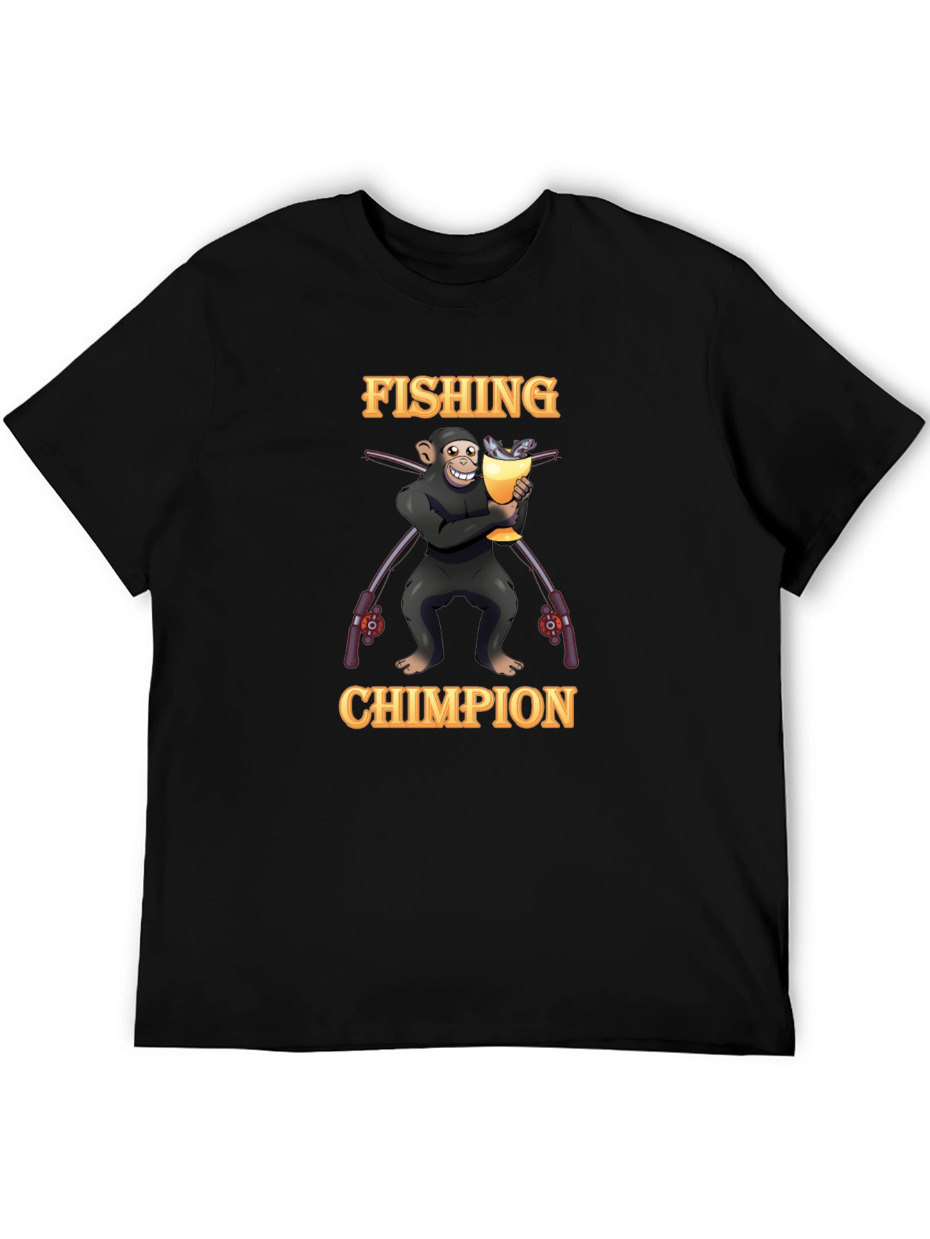 Fishing Chimpion T-Shirt
