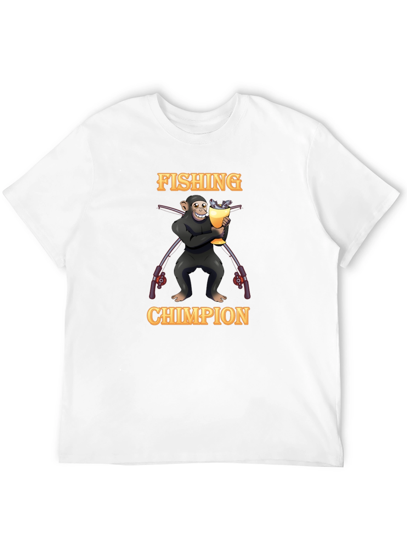 Fishing Chimpion T-Shirt
