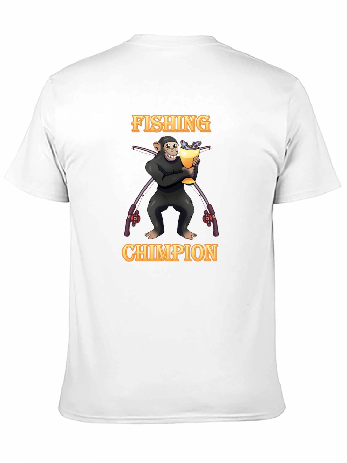 Fishing Chimpion T-Shirt