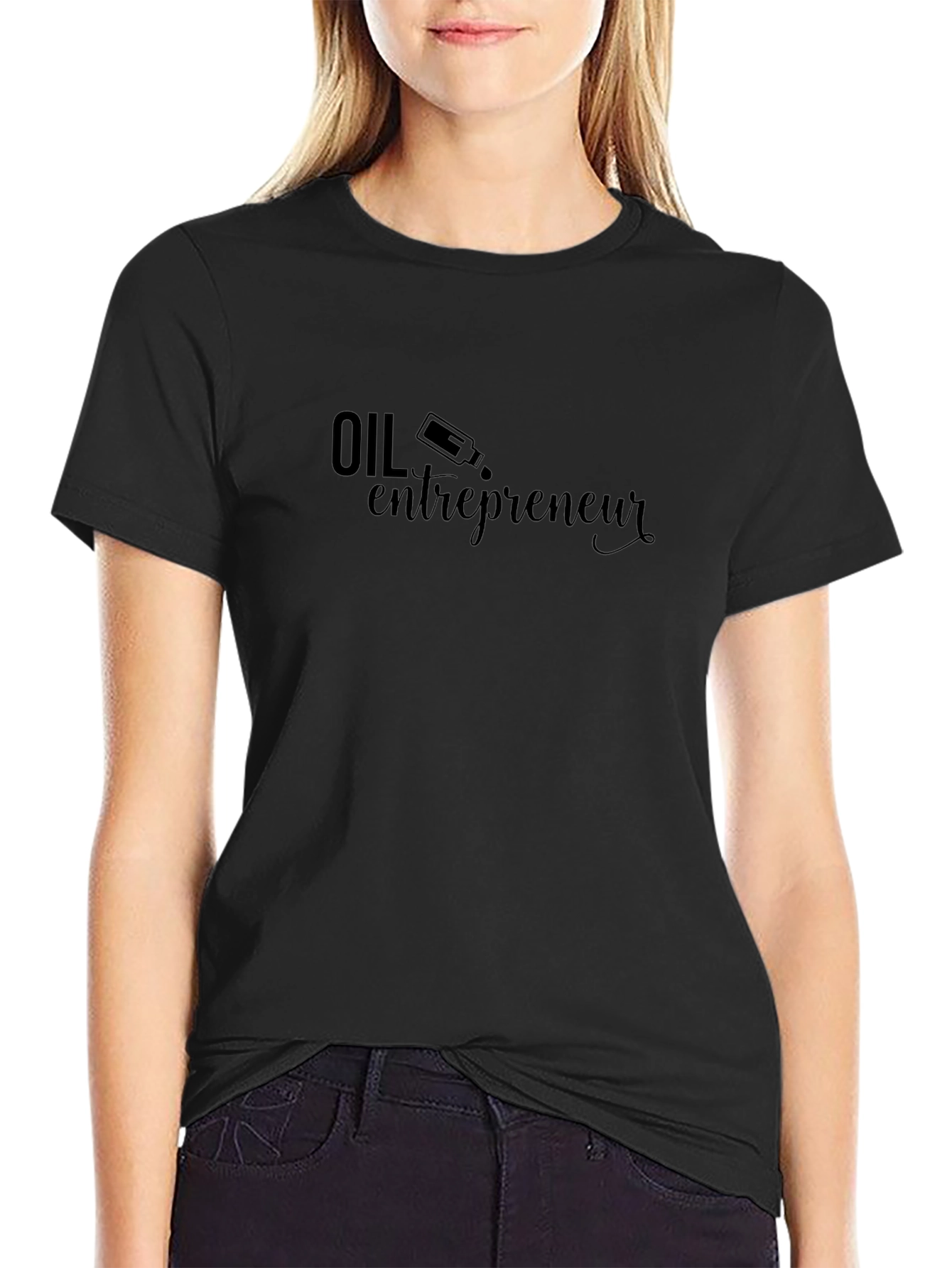Oil Entrepreneur Black T-Shirt