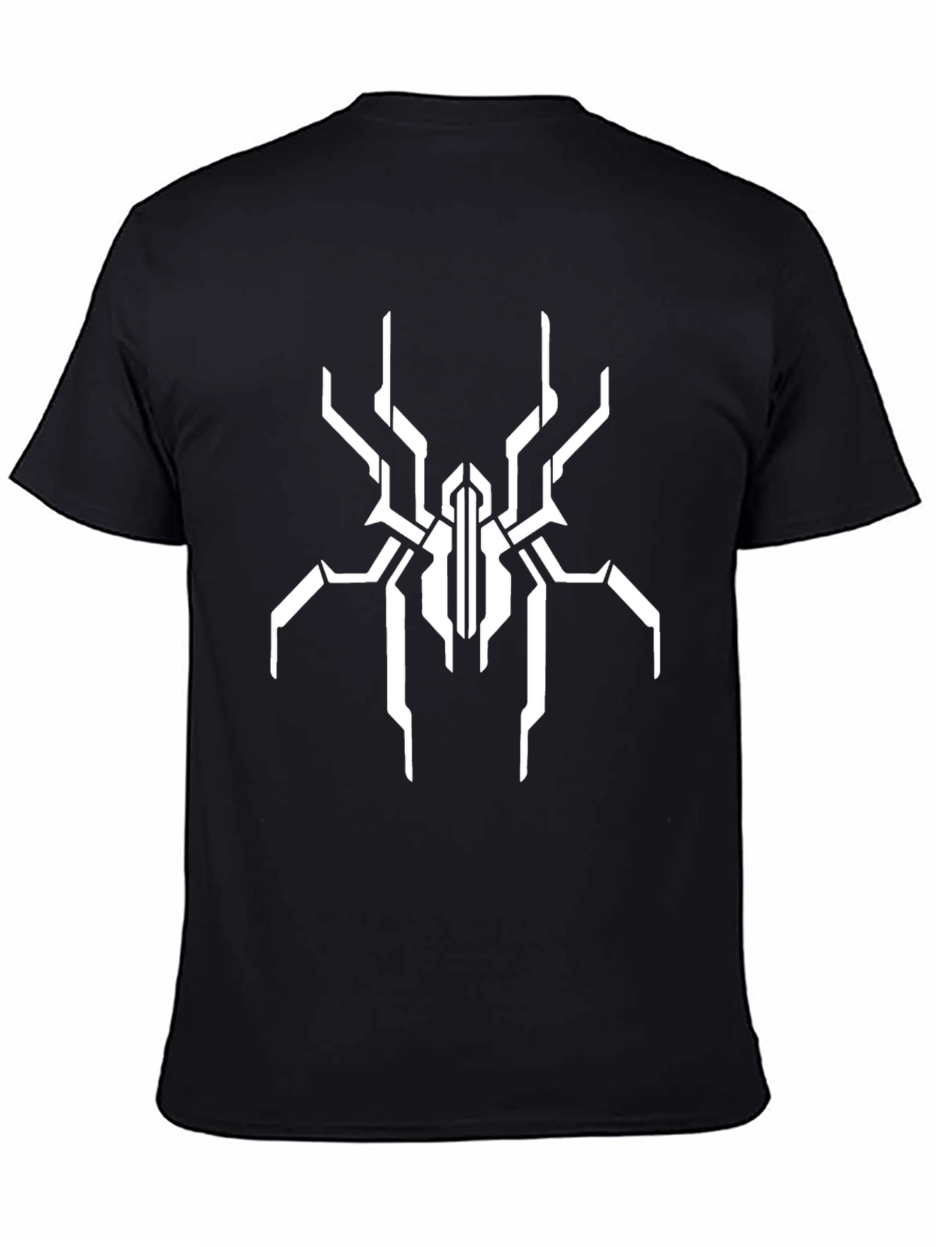 Tech Spider Graphic Black T-Shirt
