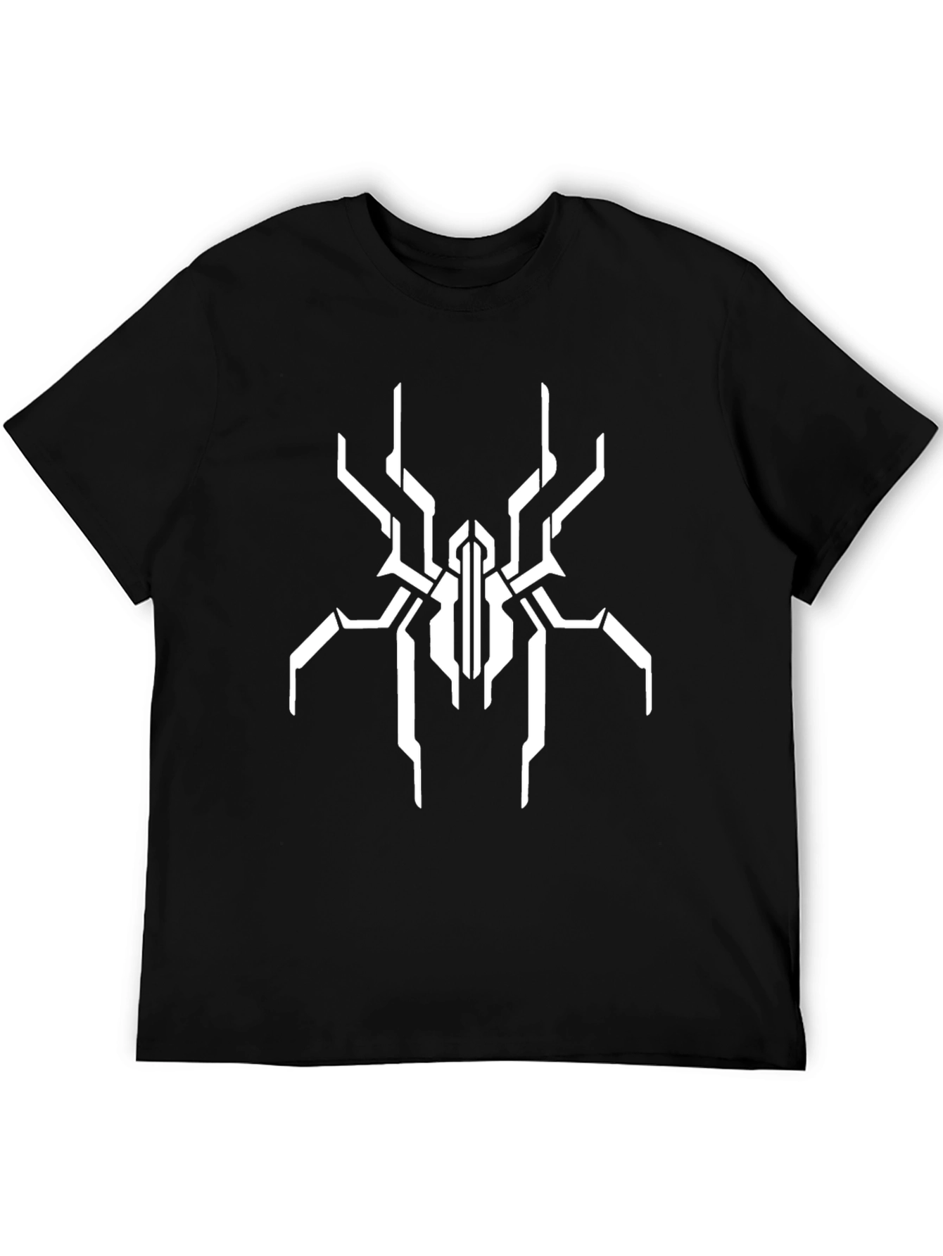 Tech Spider Graphic Black T-Shirt