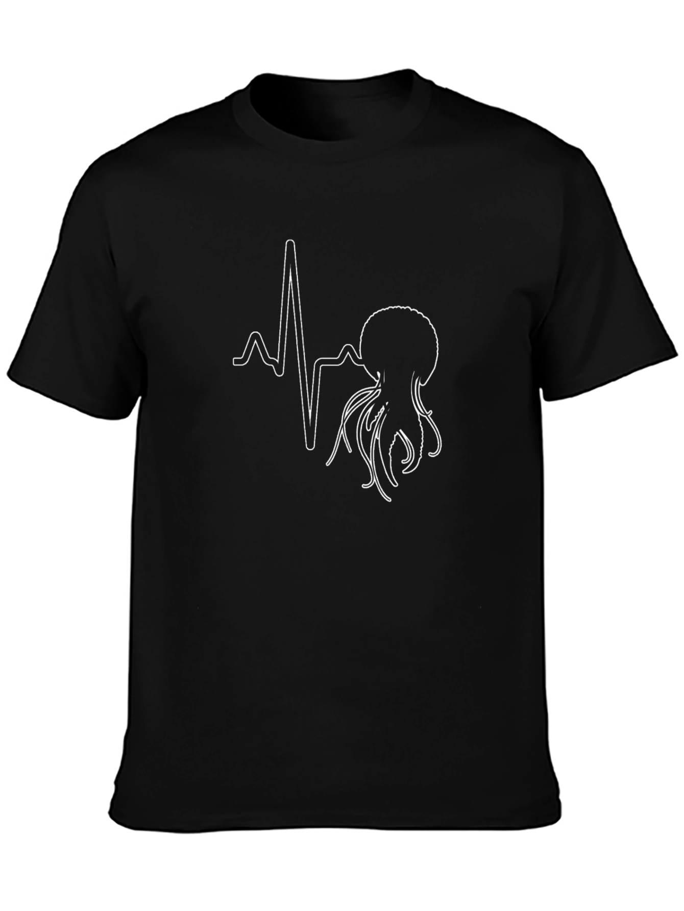 Octopus Heartbeat T-Shirt - Marine Life Tee