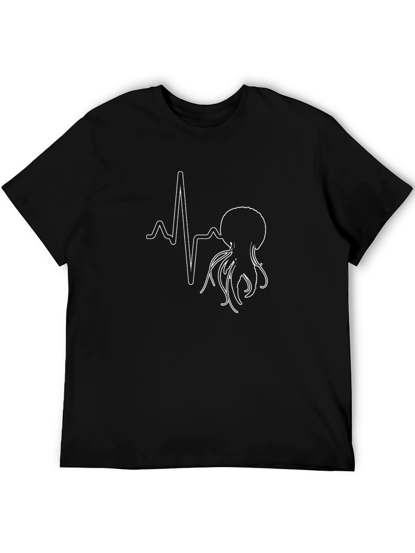 Octopus Heartbeat T-Shirt - Marine Life Tee