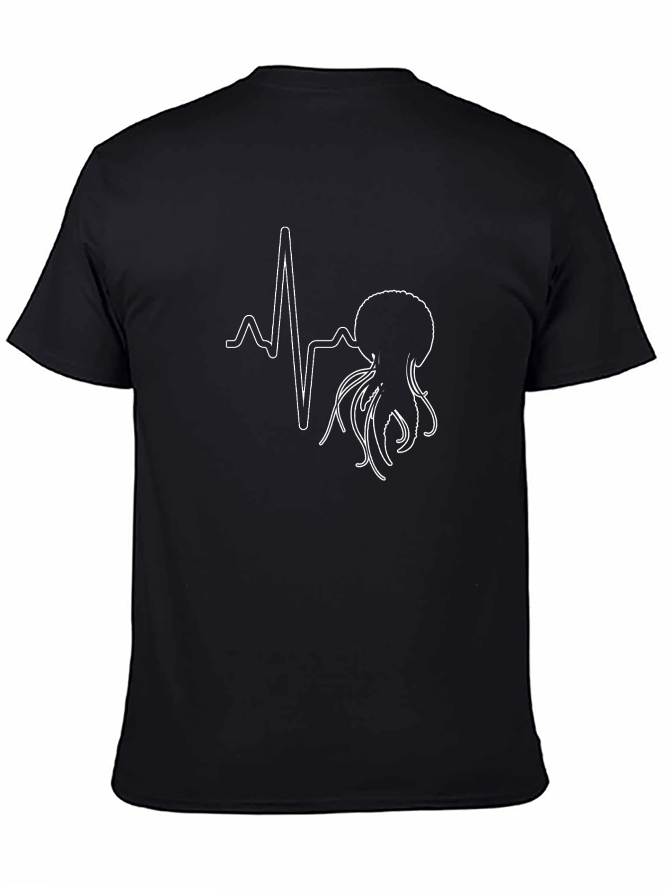 Octopus Heartbeat T-Shirt - Marine Life Tee