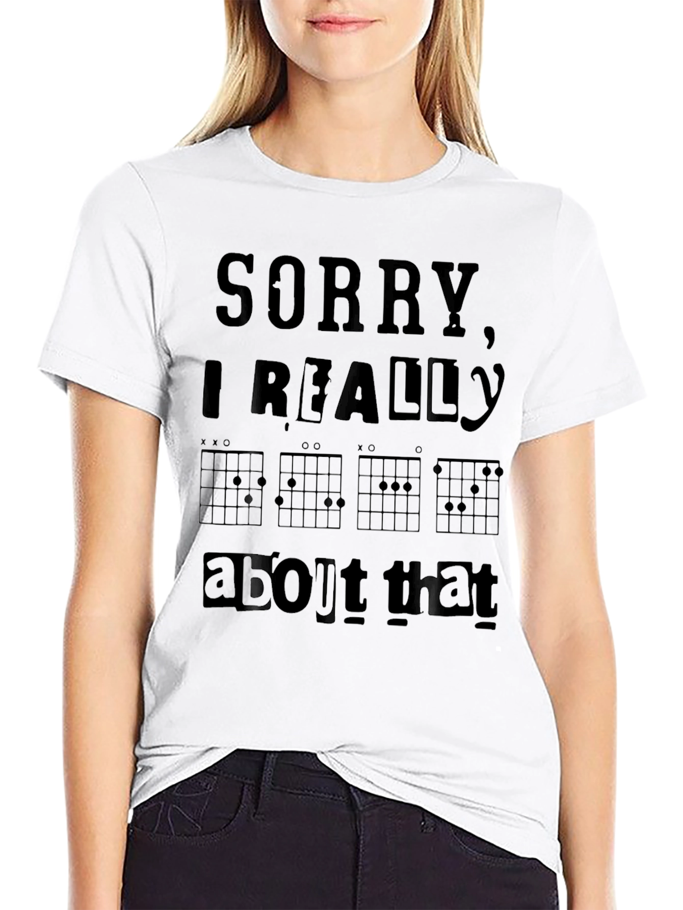 Sorry I Really Chord About That T-Shirt
