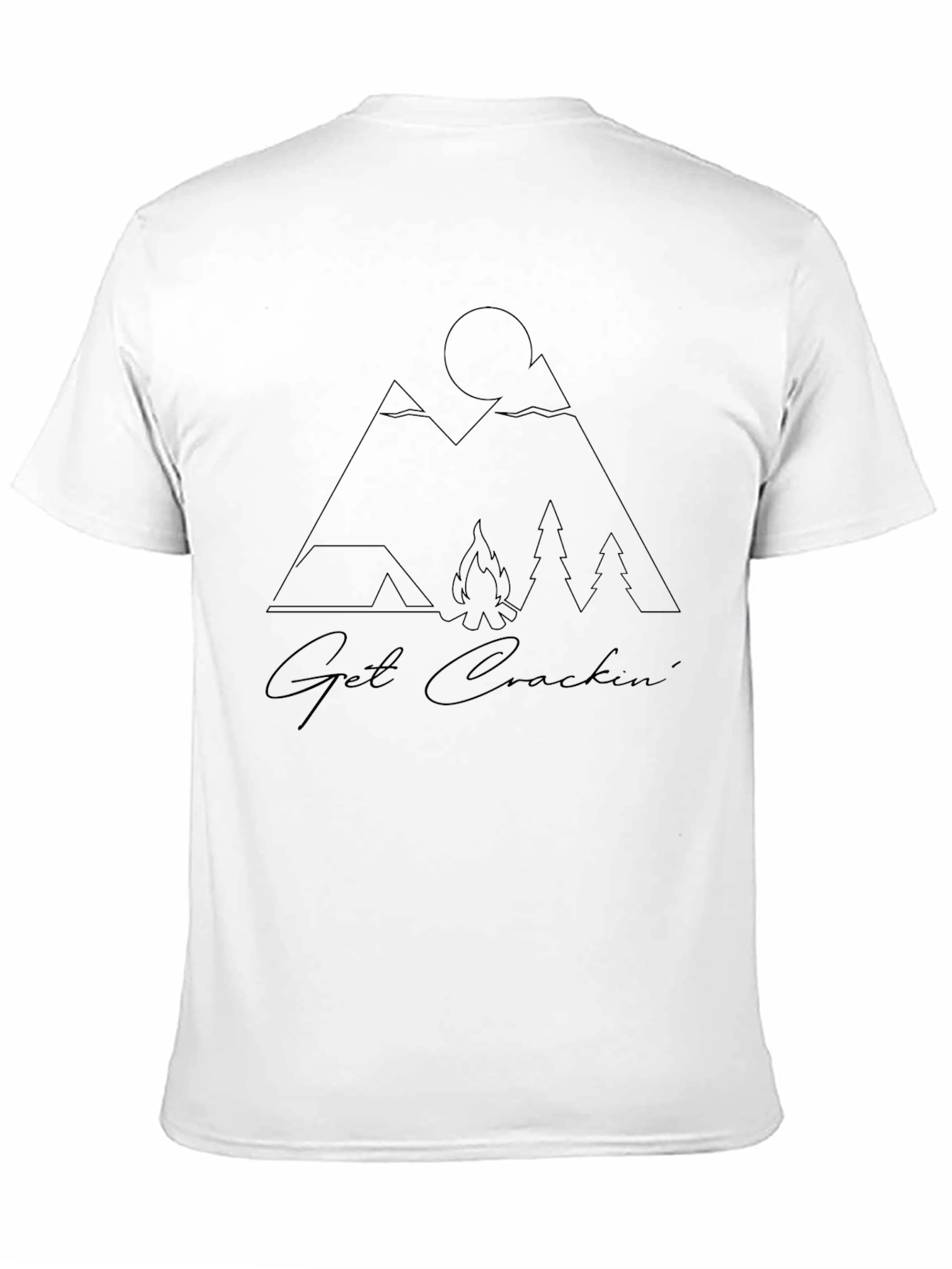 Get Crackin Camping Graphic Tee