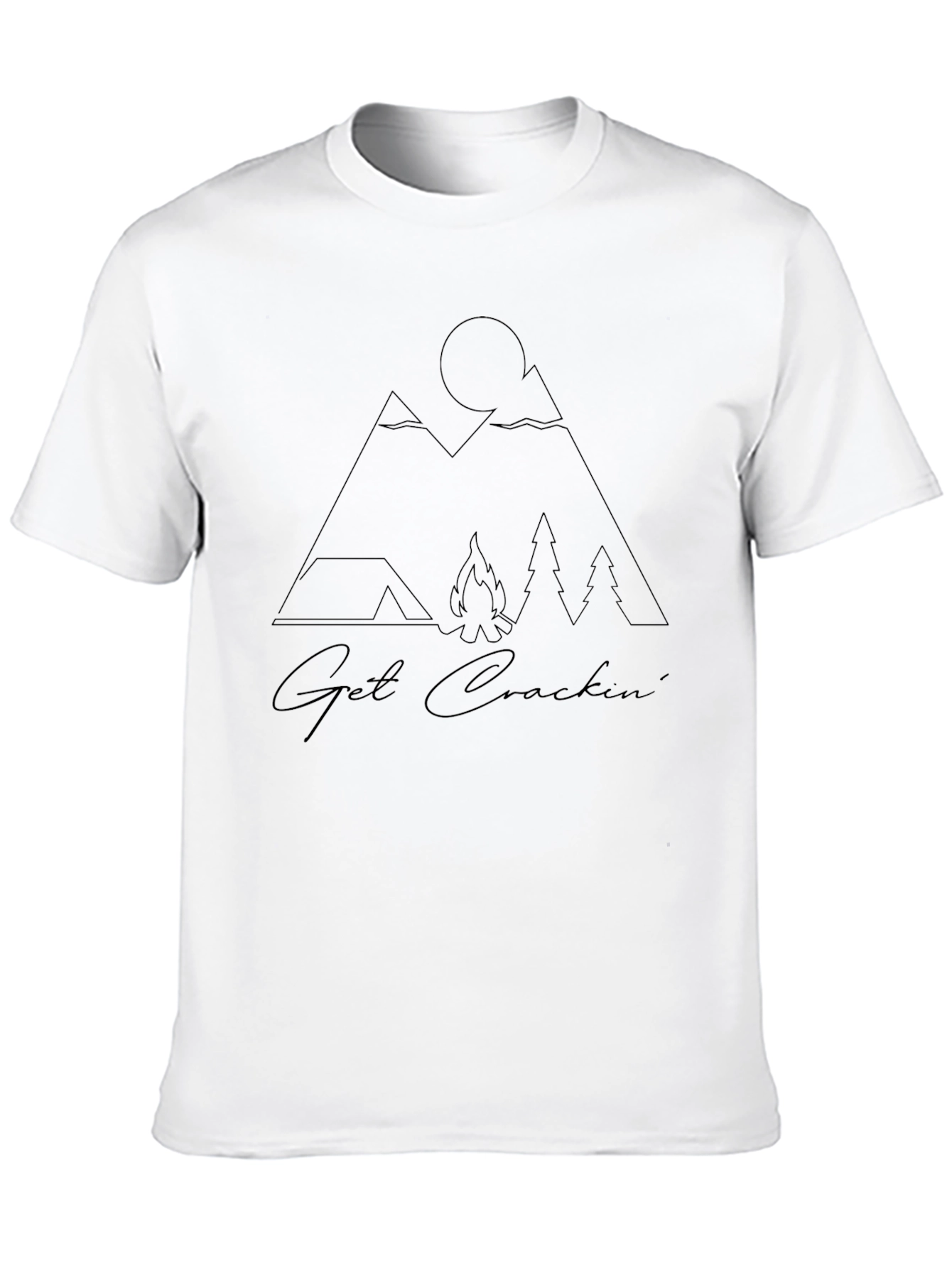 Get Crackin Camping Graphic Tee
