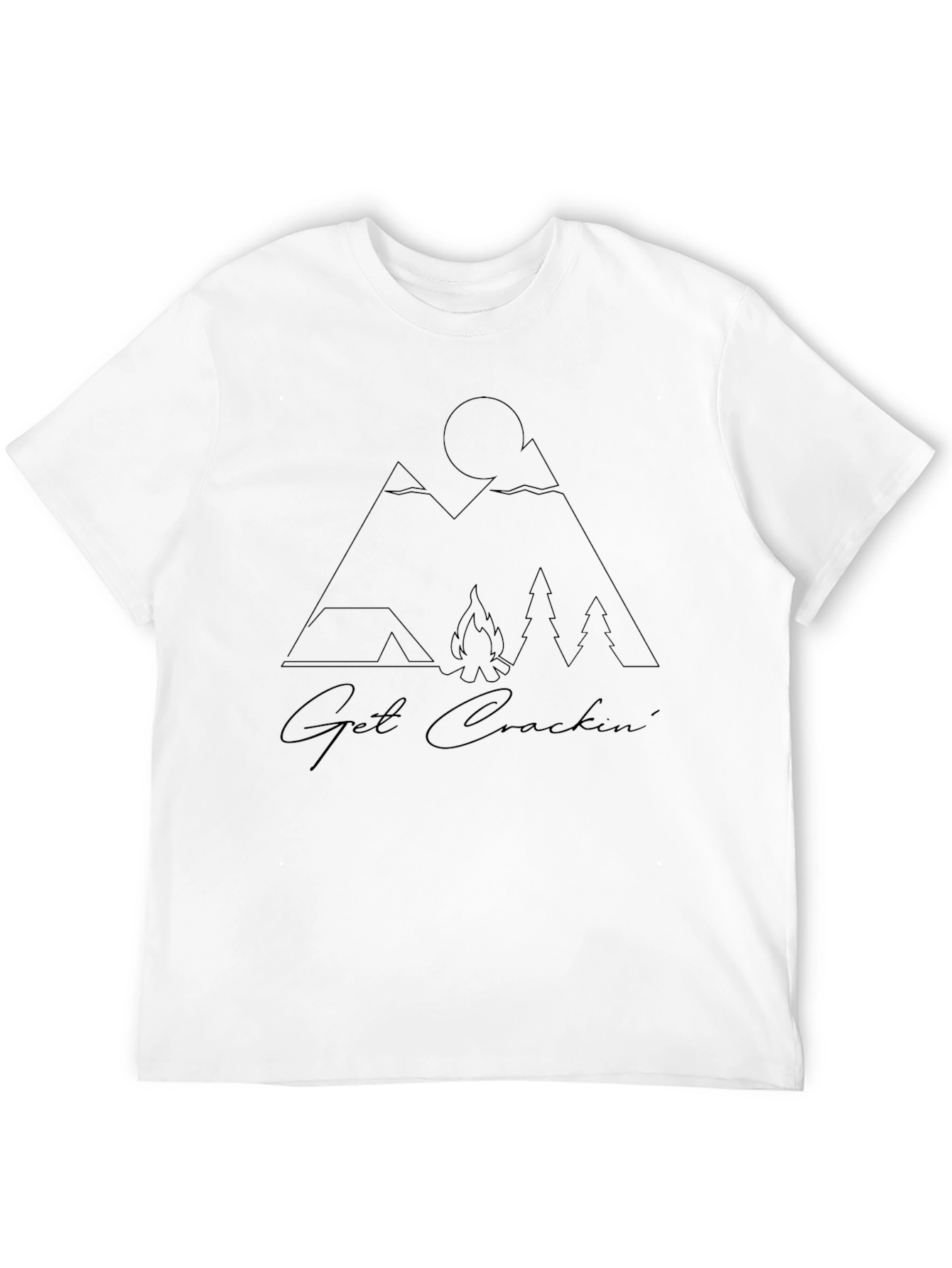 Get Crackin Camping Graphic Tee