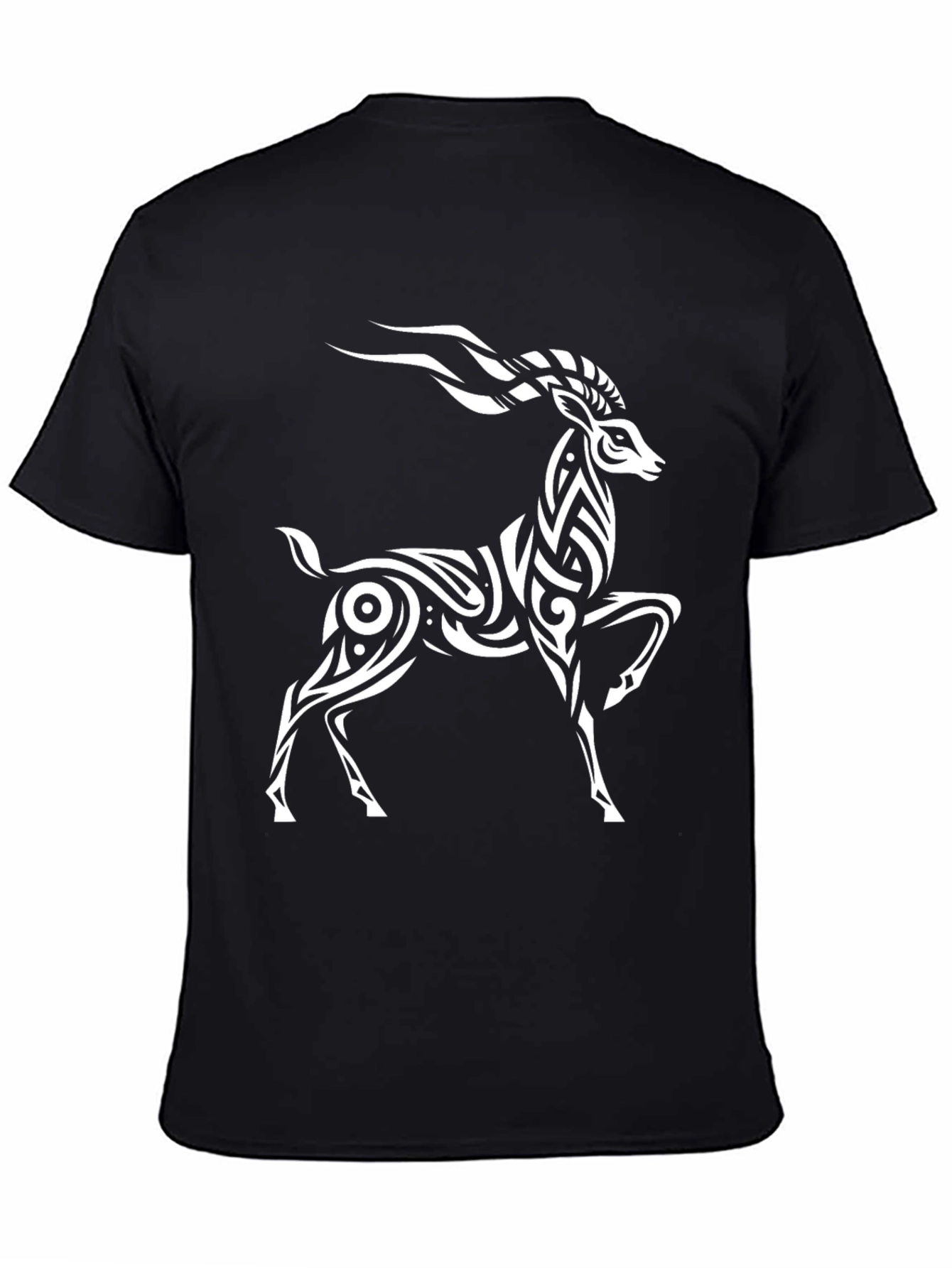 Stylish Tribal Antelope Graphic Tee
