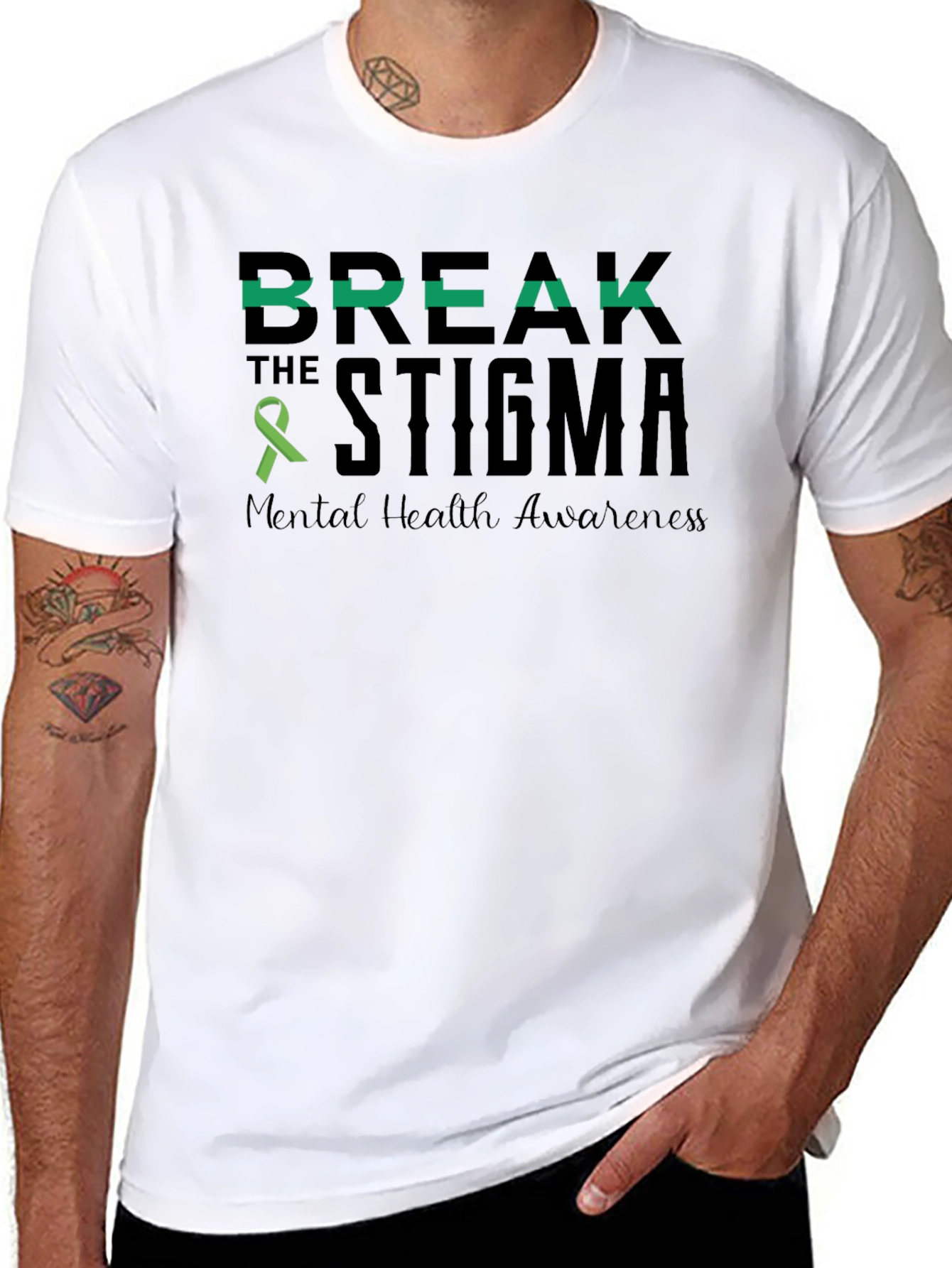 Break The Stigma Mental Health Awareness T-Shirt