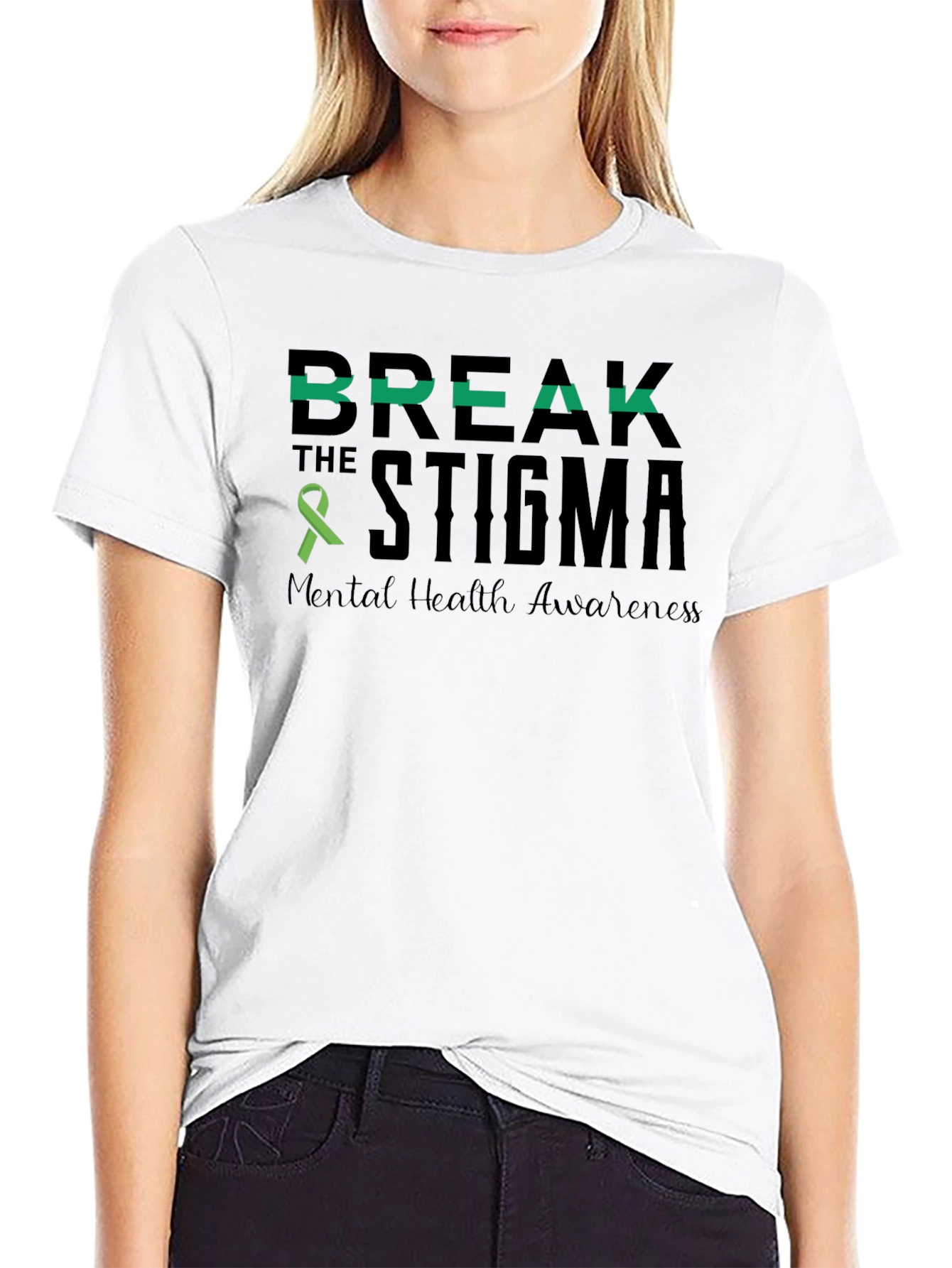 Break The Stigma Mental Health Awareness T-Shirt