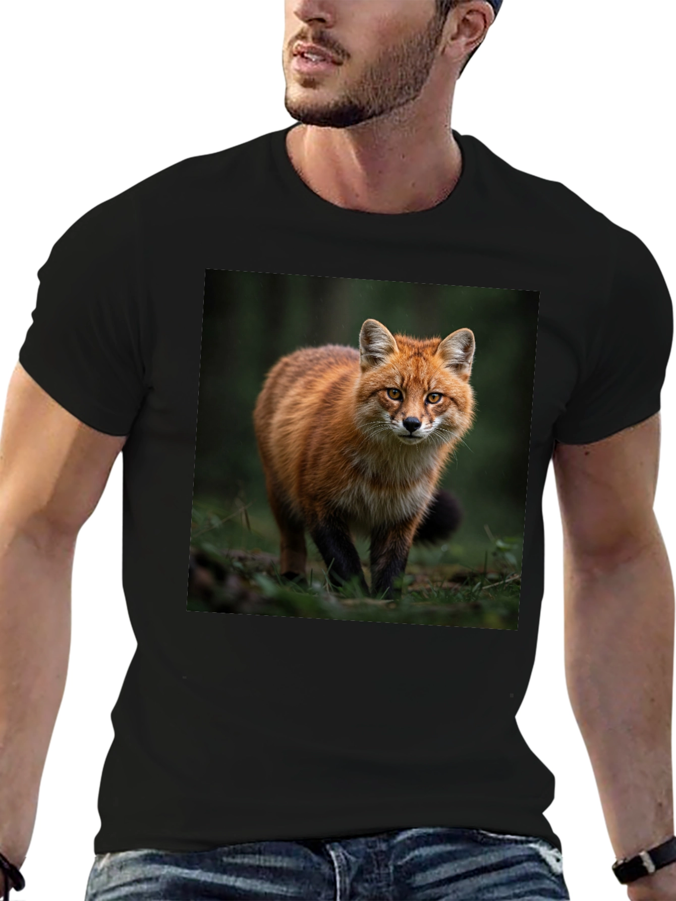 Fox Graphic T-Shirt - Nature Lover Tee