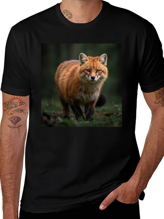 Fox Graphic T-Shirt - Nature Lover Tee