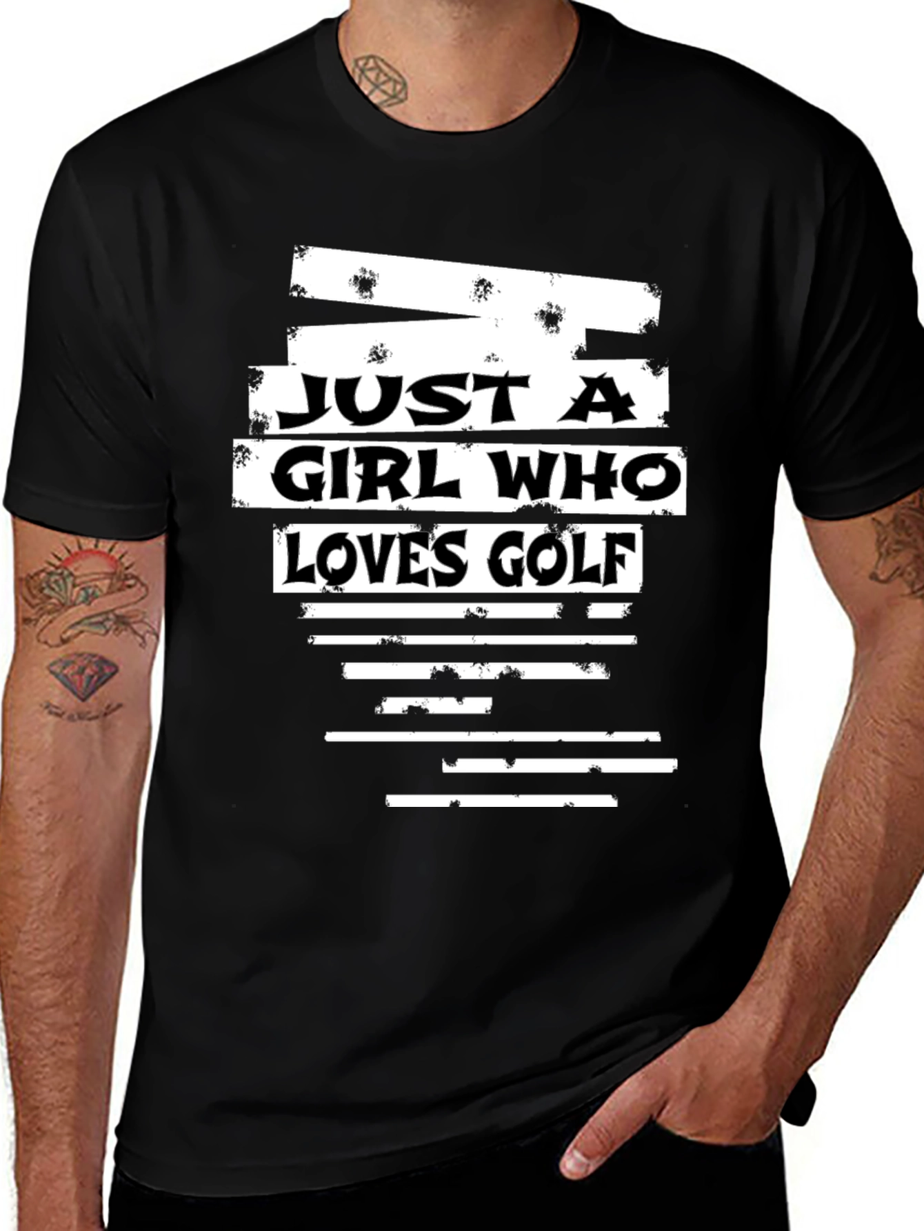 Just a Girl Who Loves Golf T-Shirt