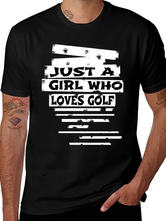 Just a Girl Who Loves Golf T-Shirt