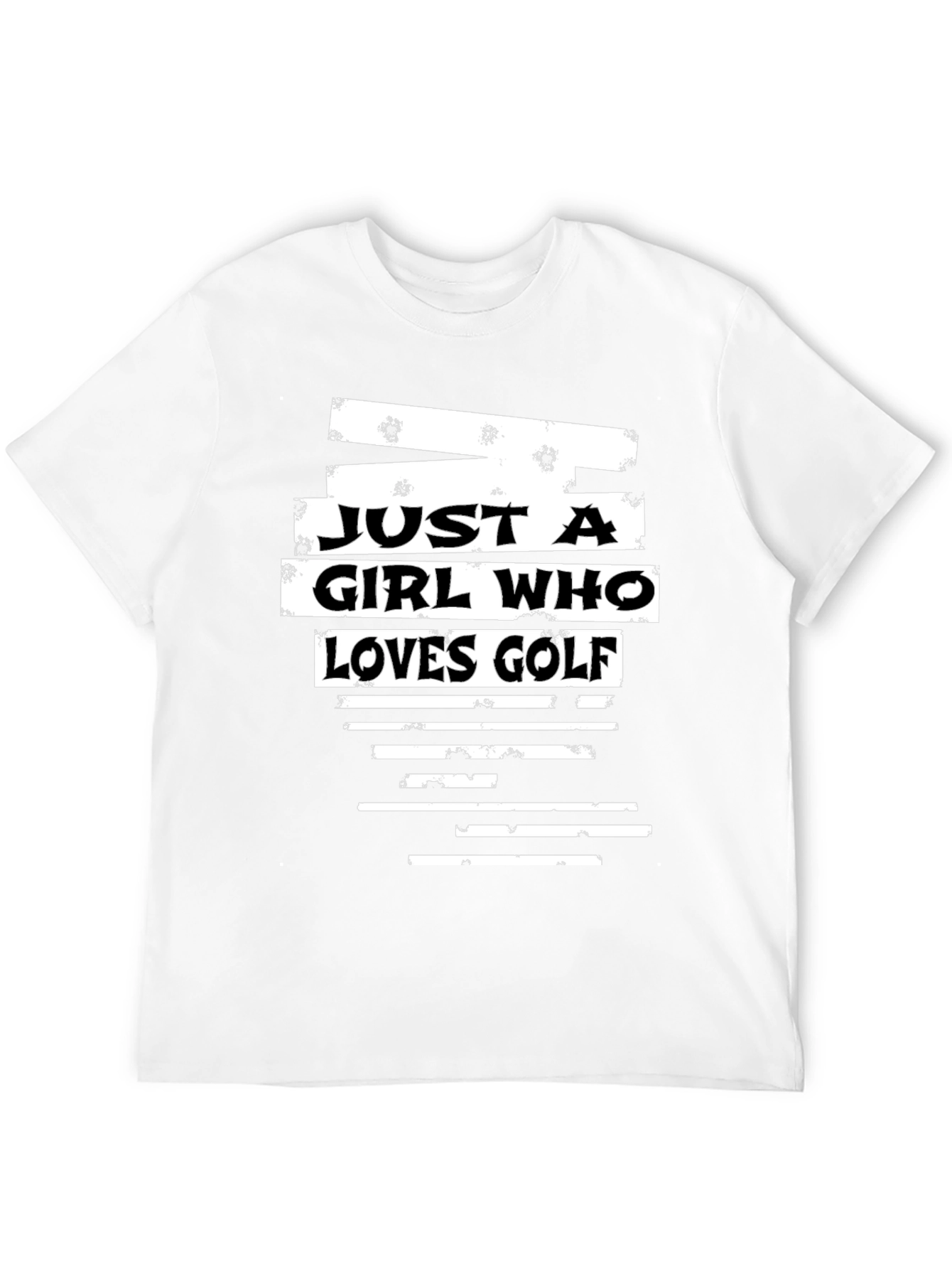 Just a Girl Who Loves Golf T-Shirt