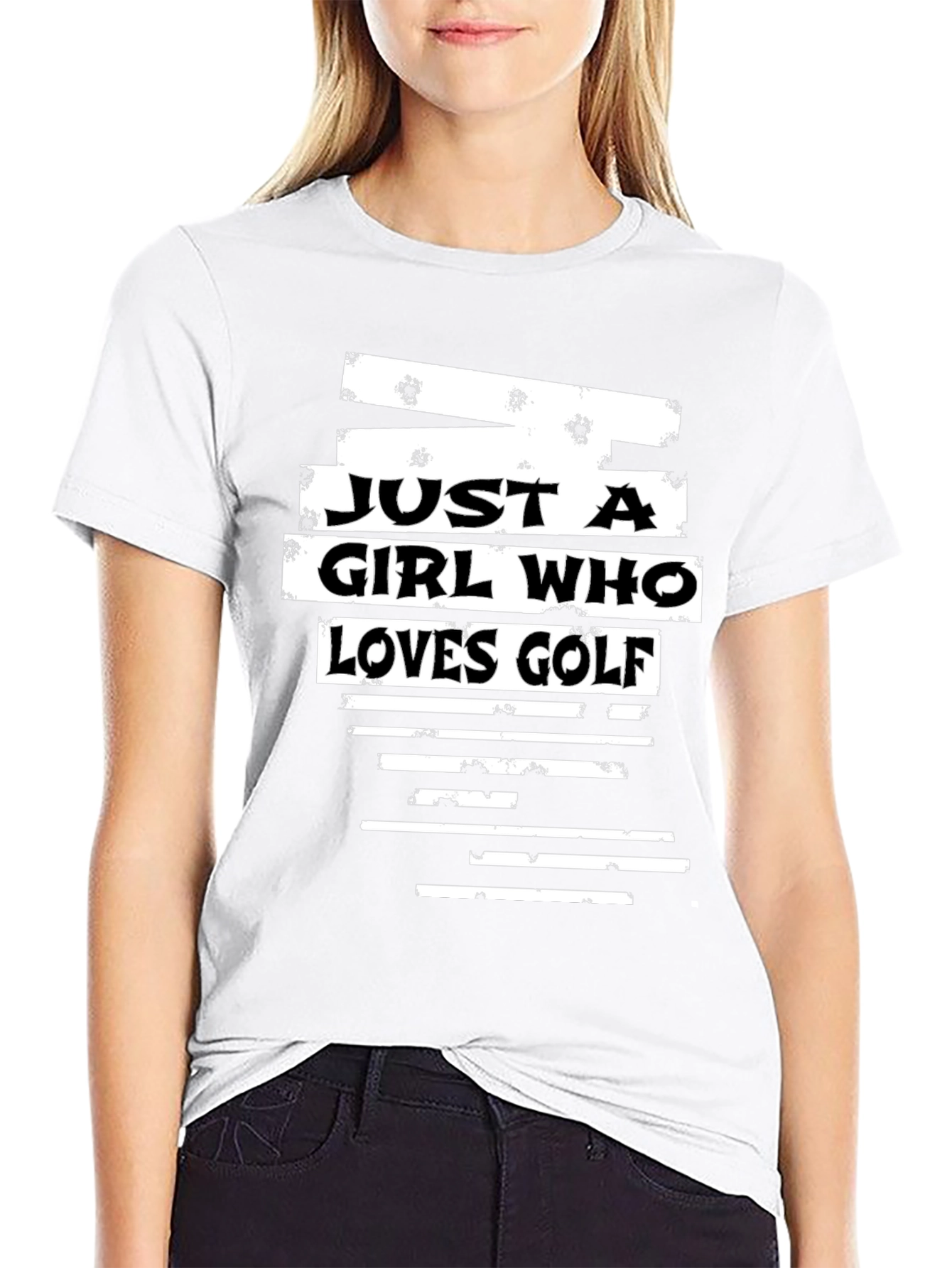 Just a Girl Who Loves Golf T-Shirt