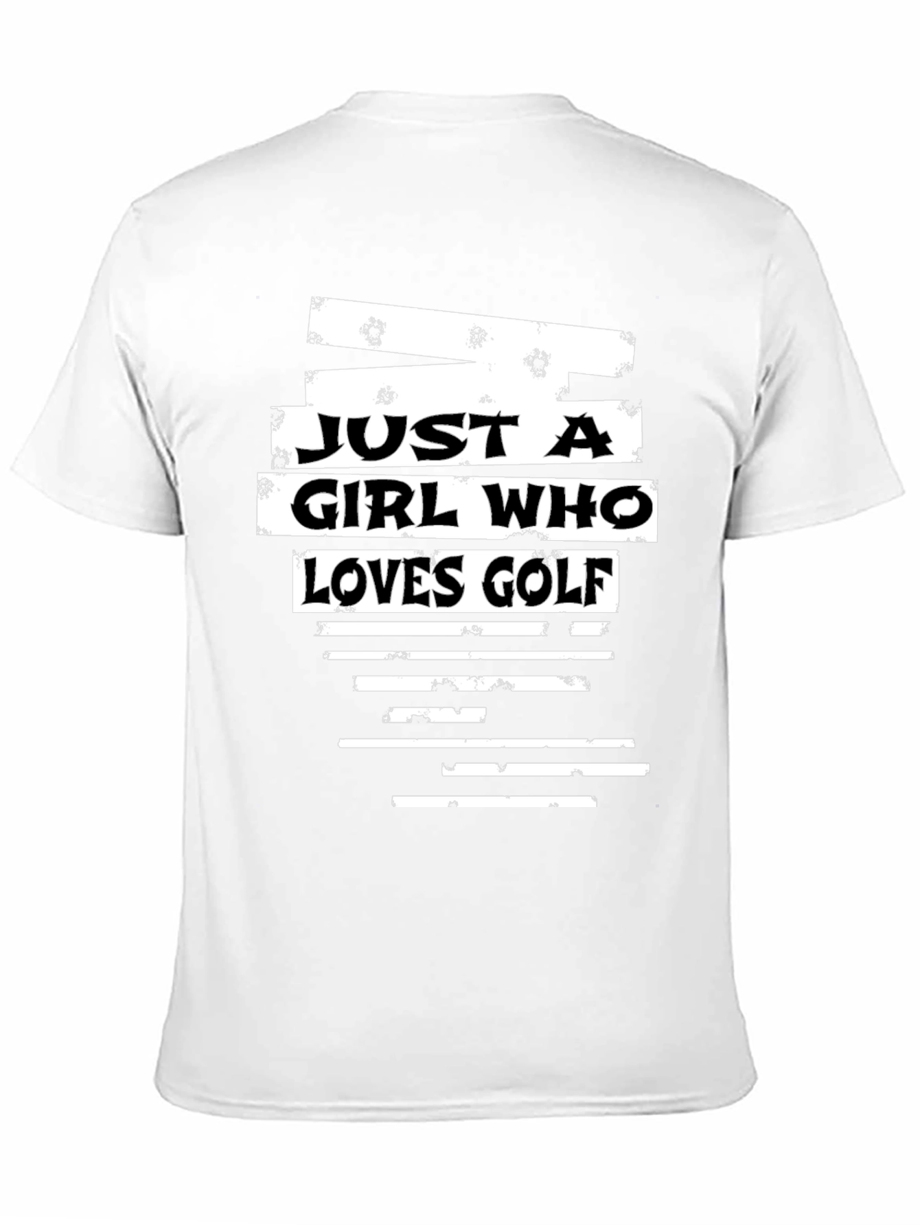Just a Girl Who Loves Golf T-Shirt
