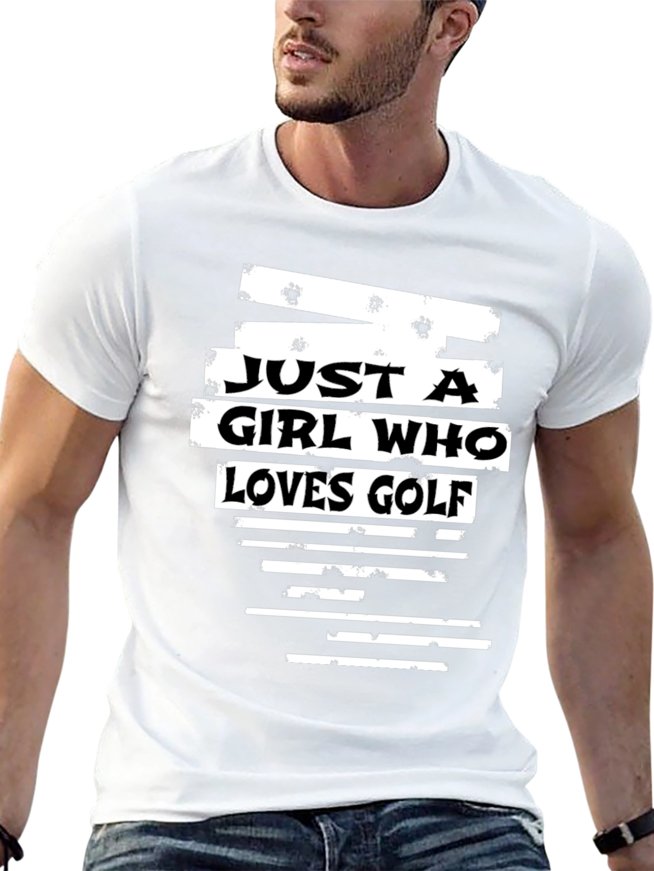 Just a Girl Who Loves Golf T-Shirt